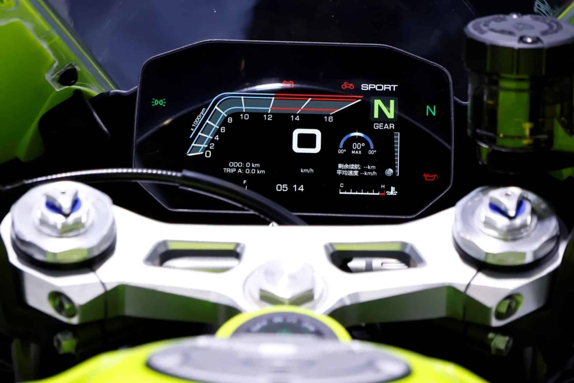 ZXJC ZX-500RR: The new rival of the ZX-4RR that resembles it even in color...