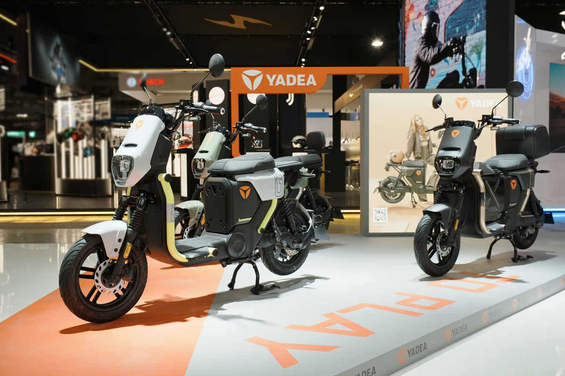 Yadea deploys all its electrical innovations at EICMA 2024