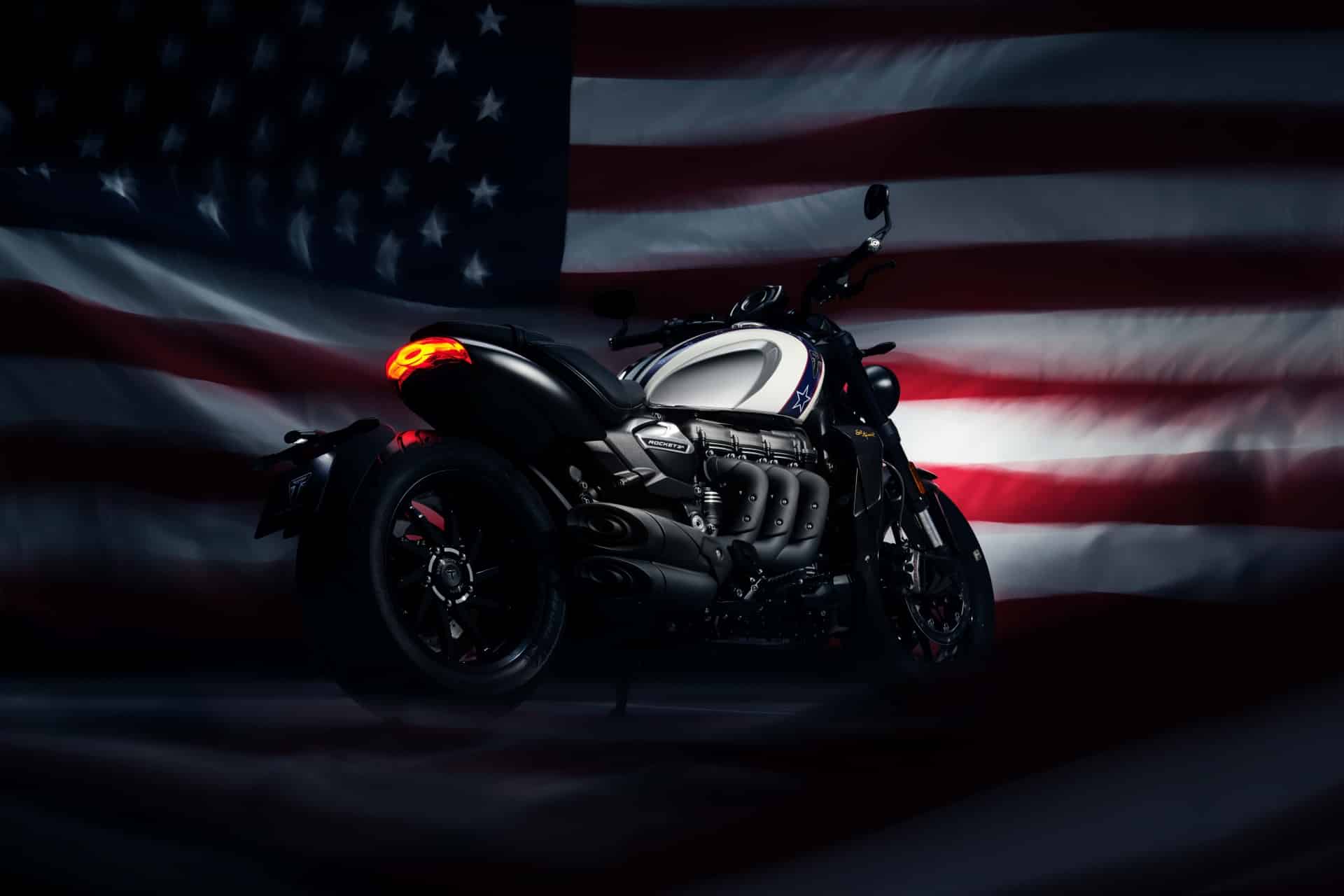 Triumph Rocket 3 R and GT Evel Knievel Limited Edition