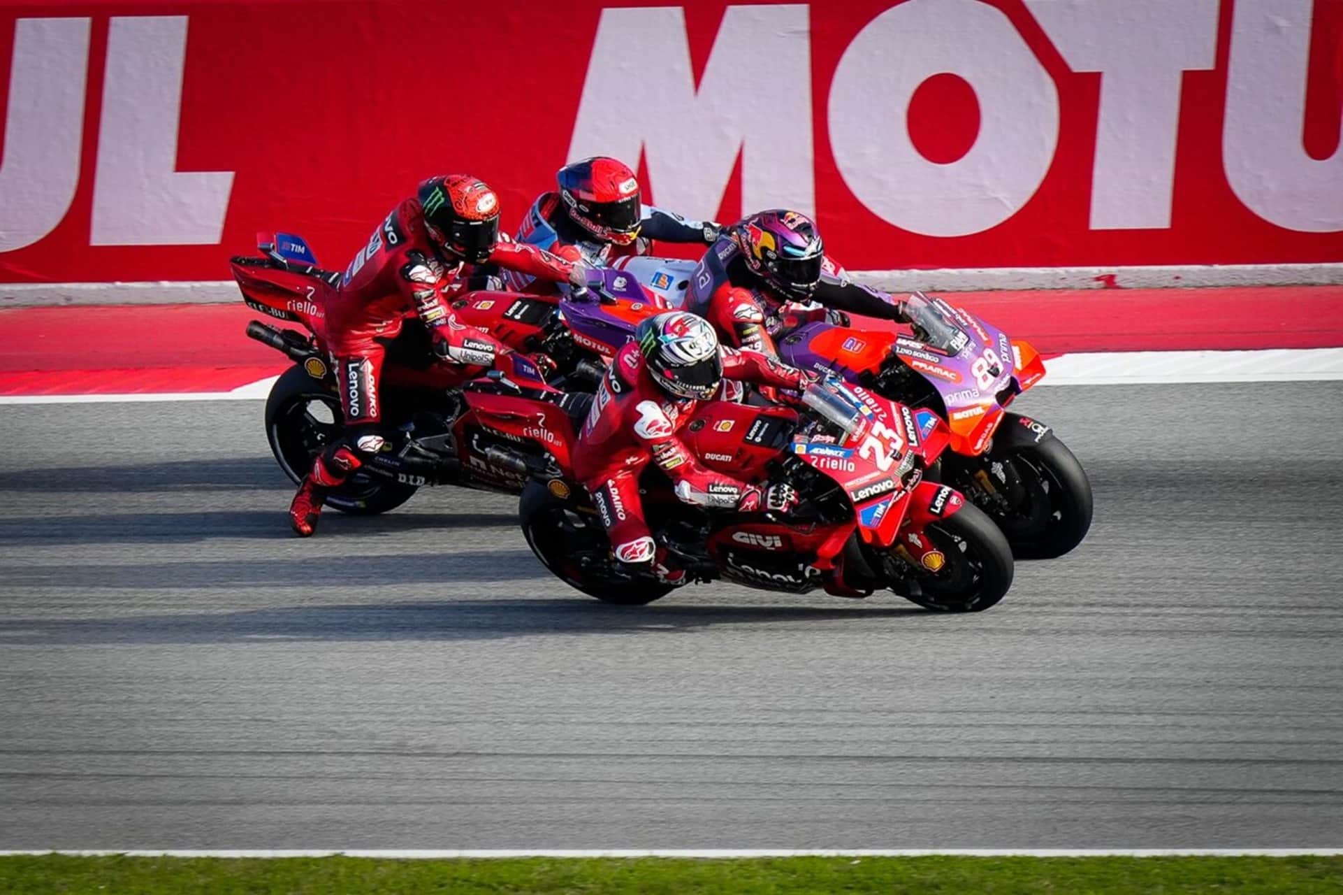 Ducati wins the MotoGP title for the third consecutive year