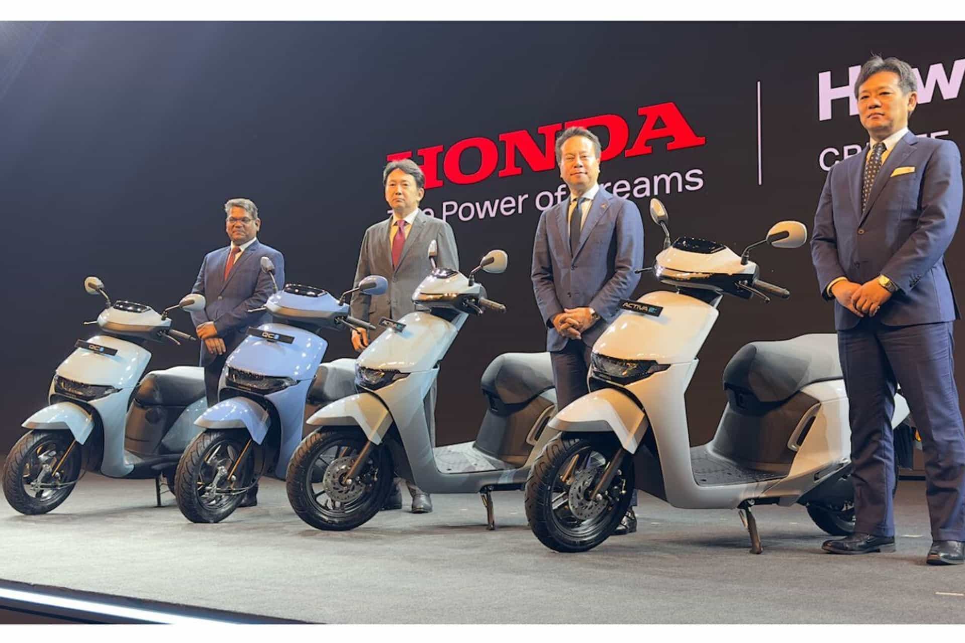 Activa e: y QC1: 2 nuevos modelos eléctricos llegan a la actual gama de Honda