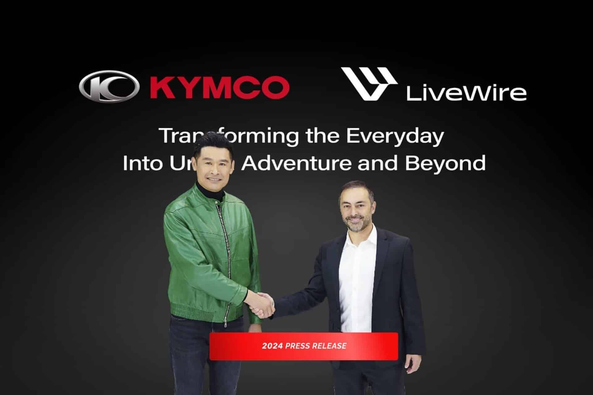 LiveWire presents two concepts of its first electric maxi-scooter with the support of KYMCO