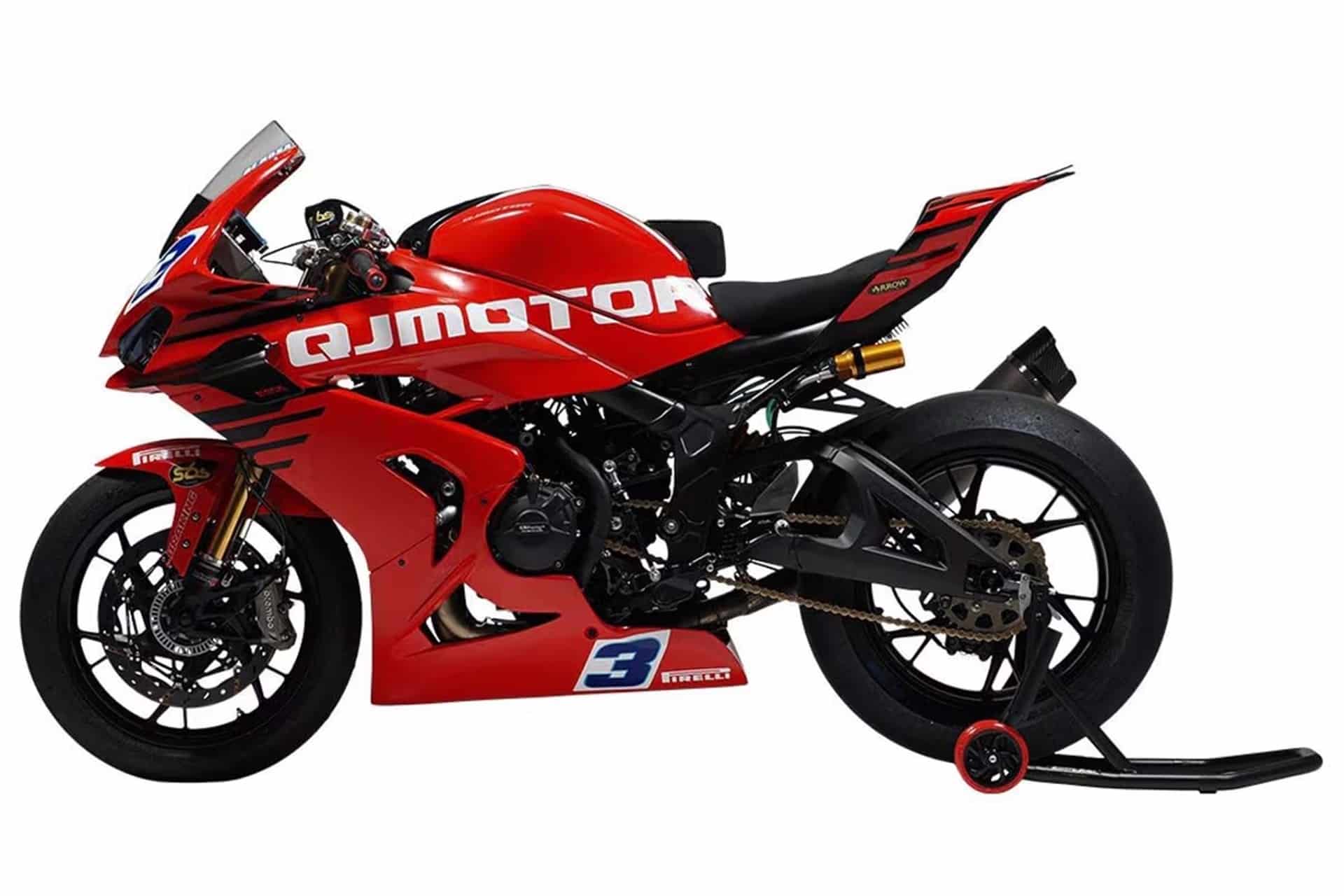 QJMotor gives a new twist to the SRK 800RR presented at EICMA 2024