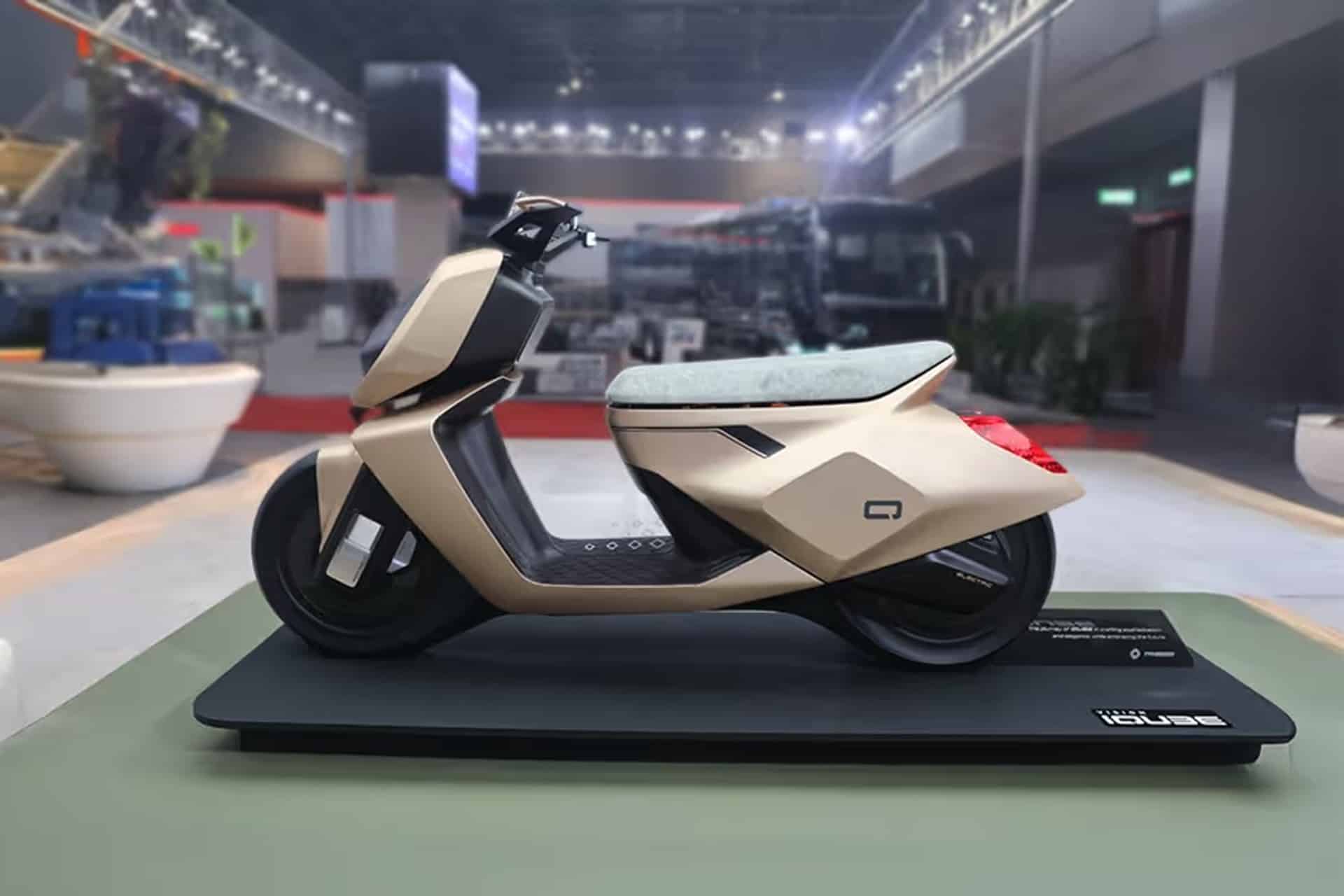 TVS shows us the future of the scooter segment with the iQube ST and Vision iQube concepts