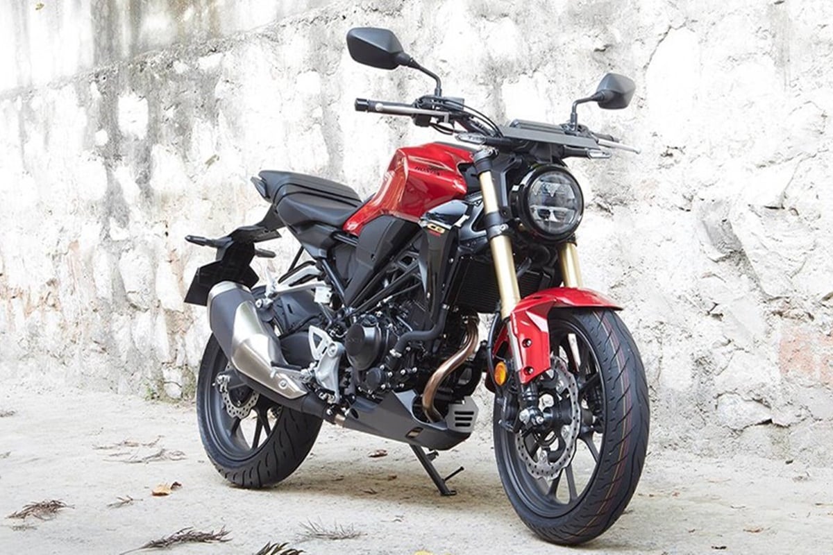Is Honda planning a Neo-Retro version of its current CB300R?