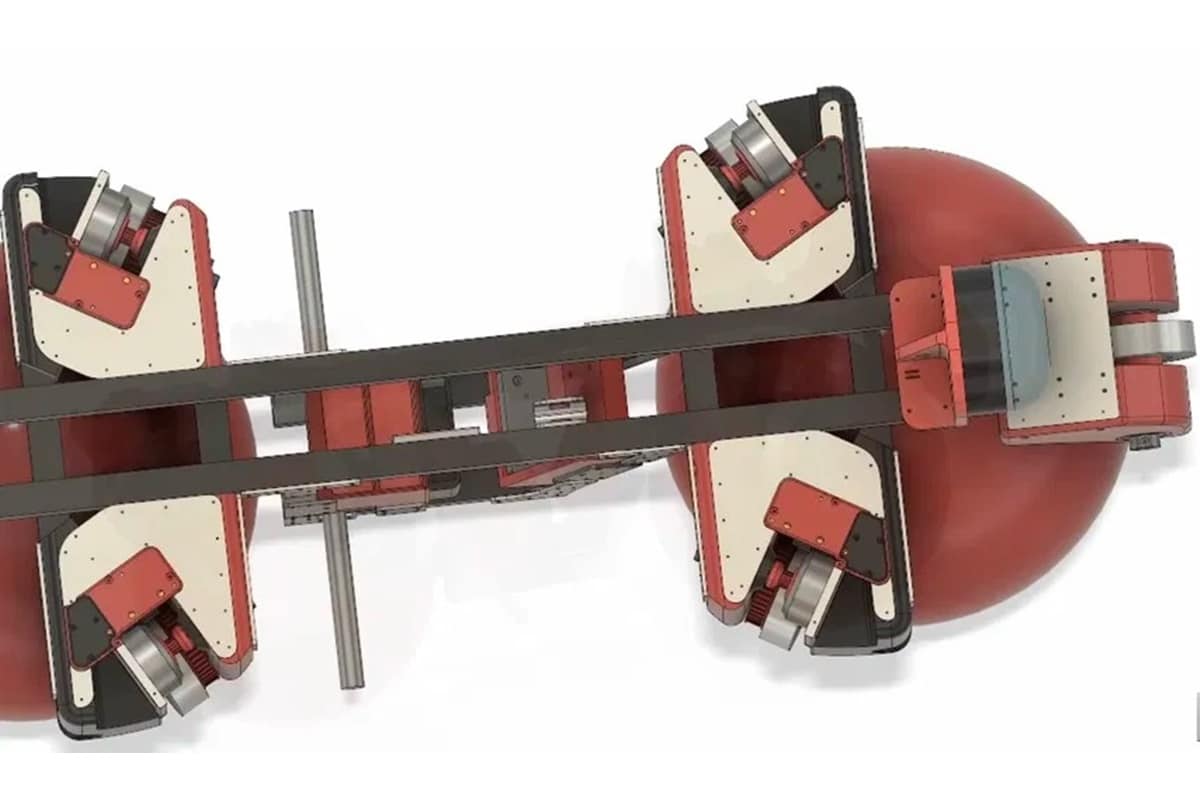 James Bruton returns with his last self -assebly motorcycle: now with omnidirectional spherical wheels