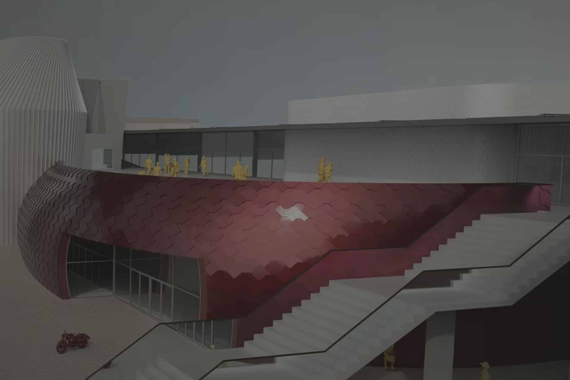 The new Moto Guzzi factory almost ready to open its doors