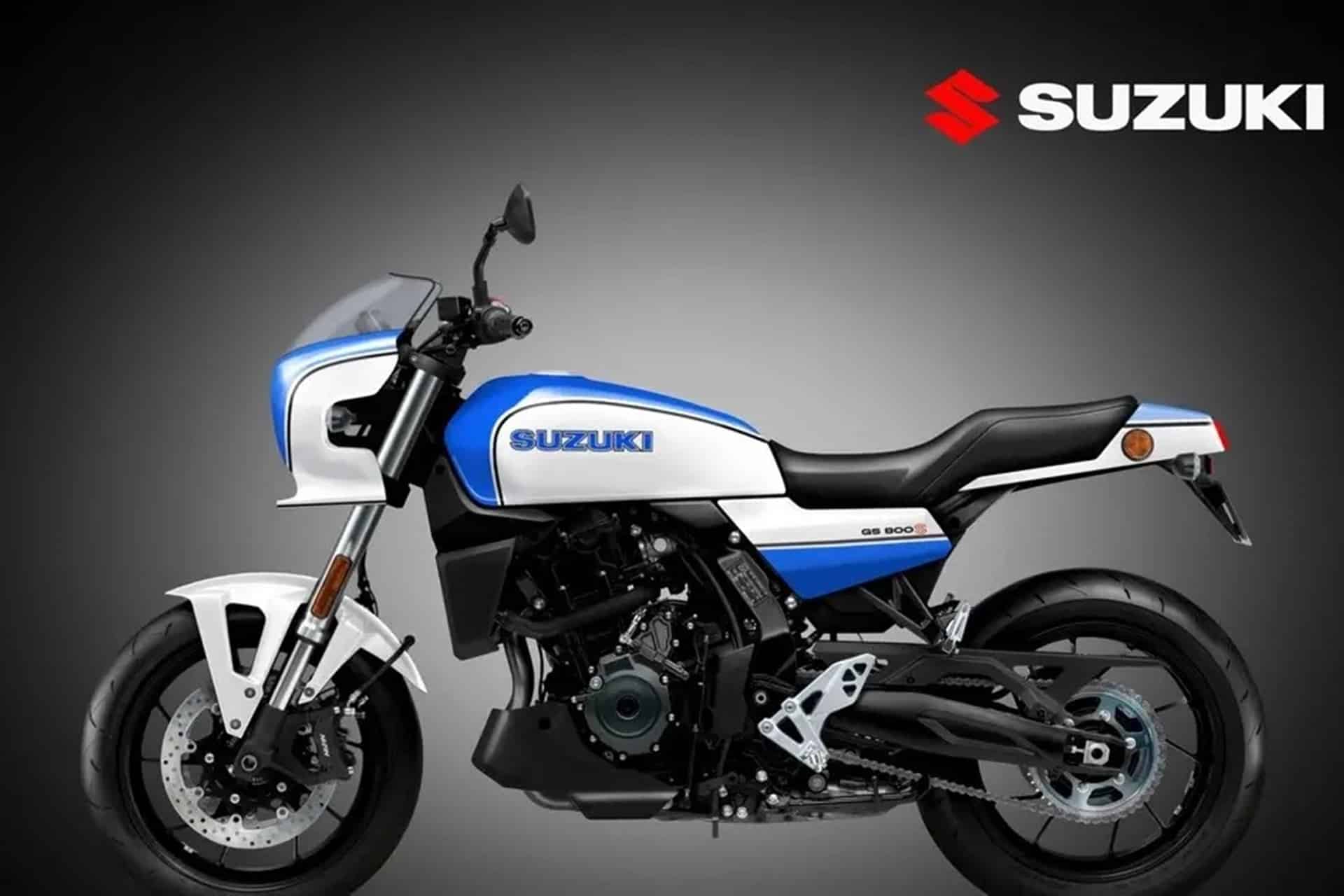GSX-8S Type S: Thus imagine Suzuki's well-converted Naked in a striking retro-looking version