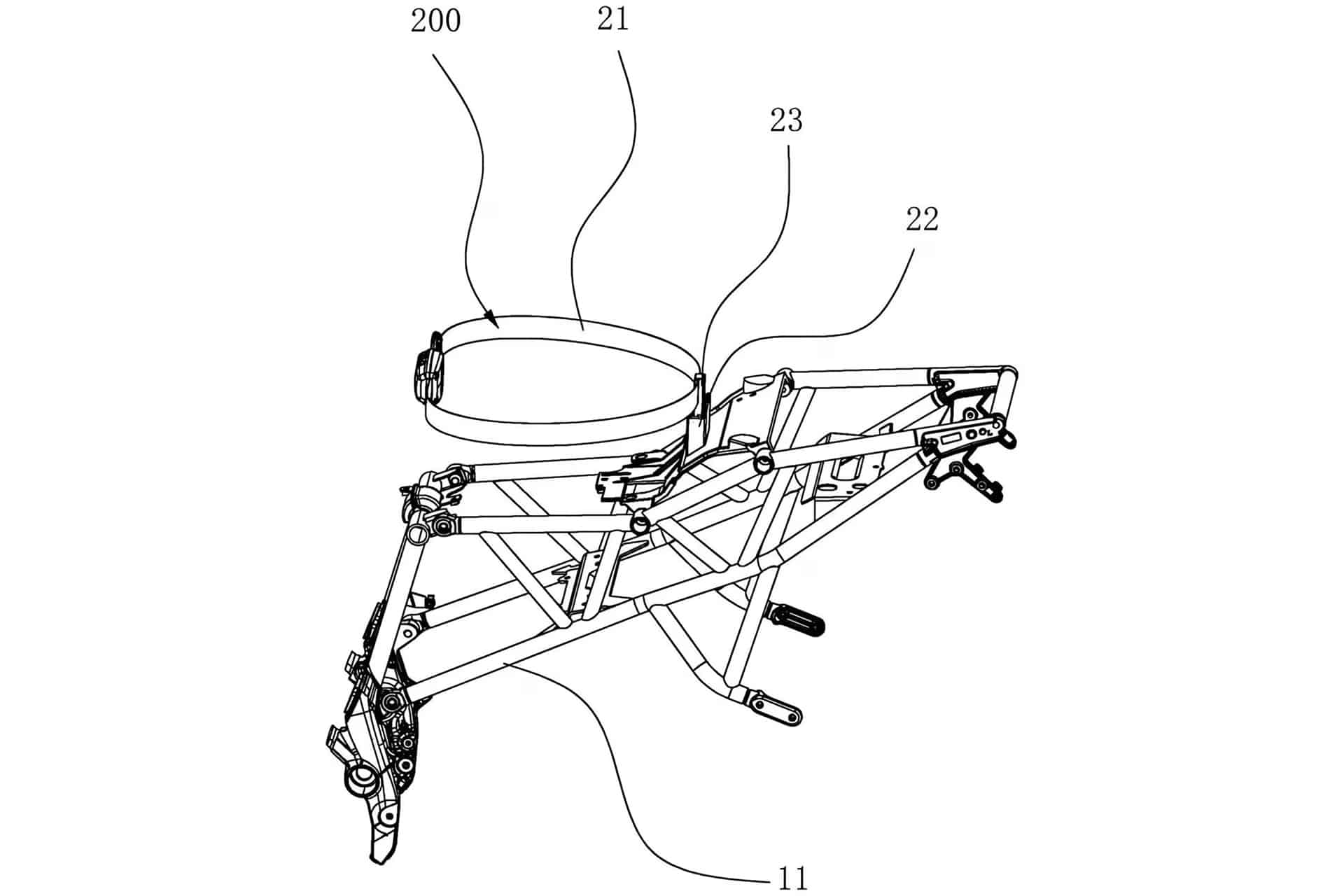 CFMOTO safety belt could be incorporated between the new 750ss standard equipment