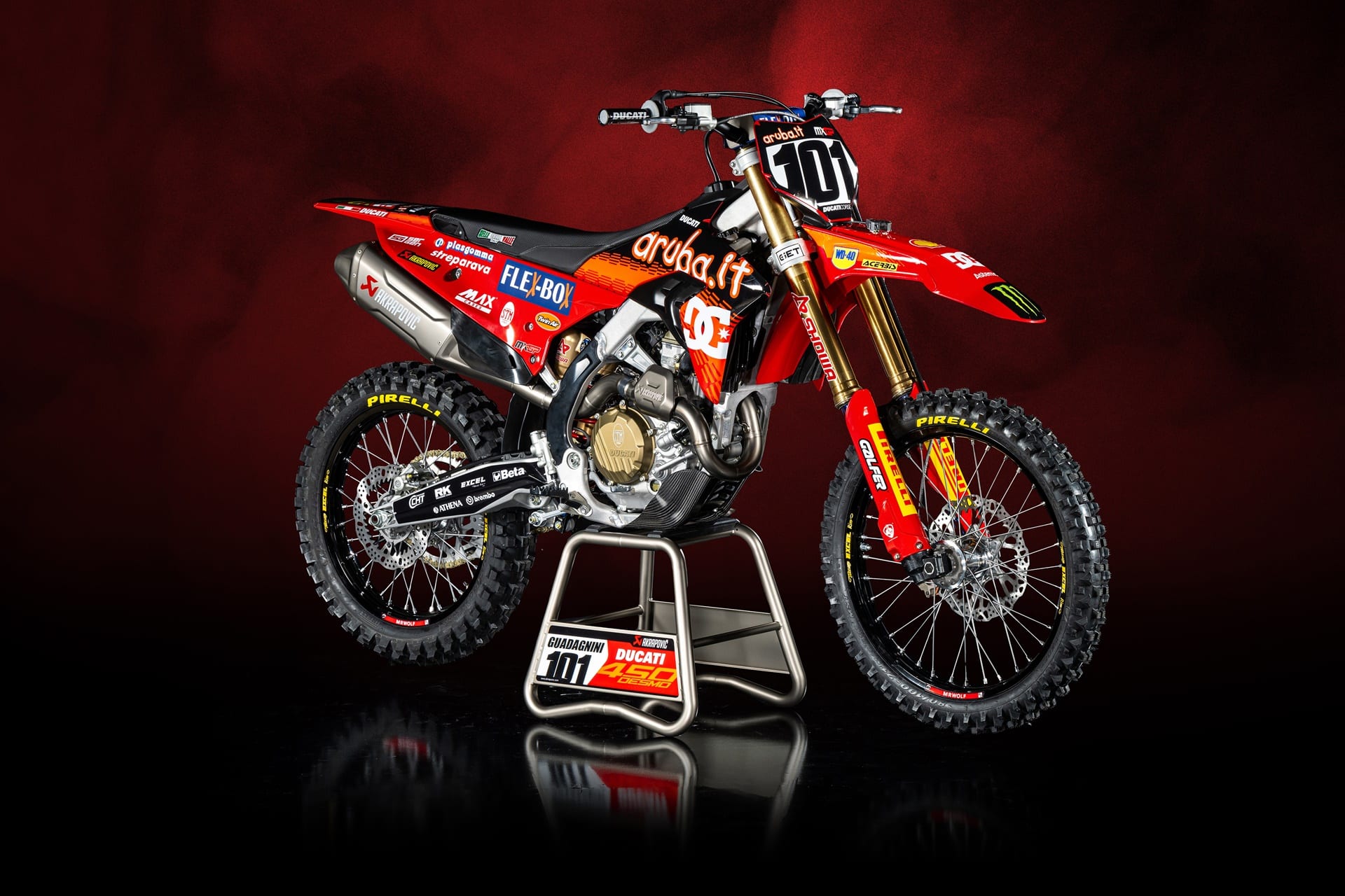 The Ducati Factory MX Team has presented Galfer as its exclusive braking systems in the MXGP 2025