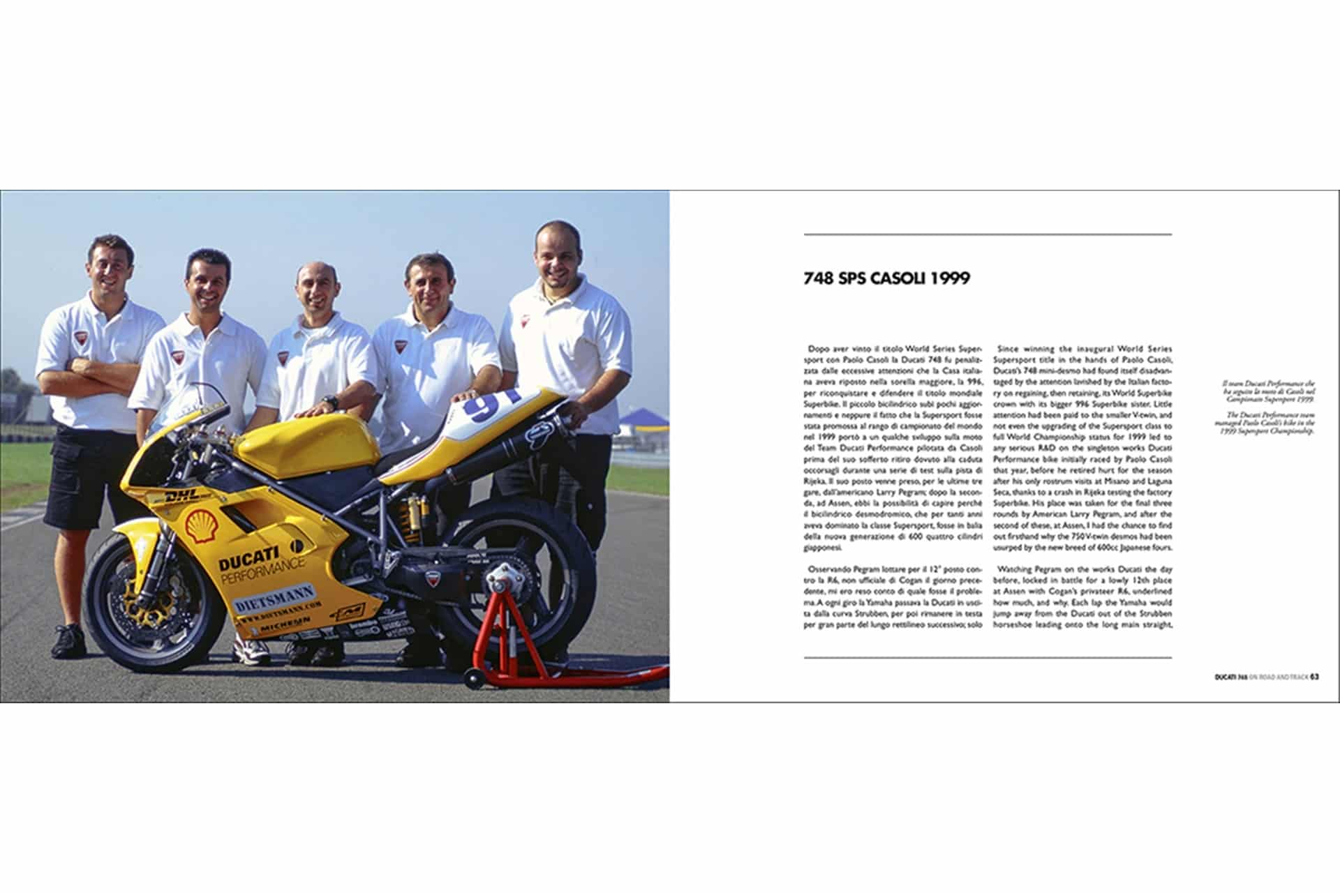 Alan Catchcart delights us with his latest book: "Ducati 748 on road and on track"