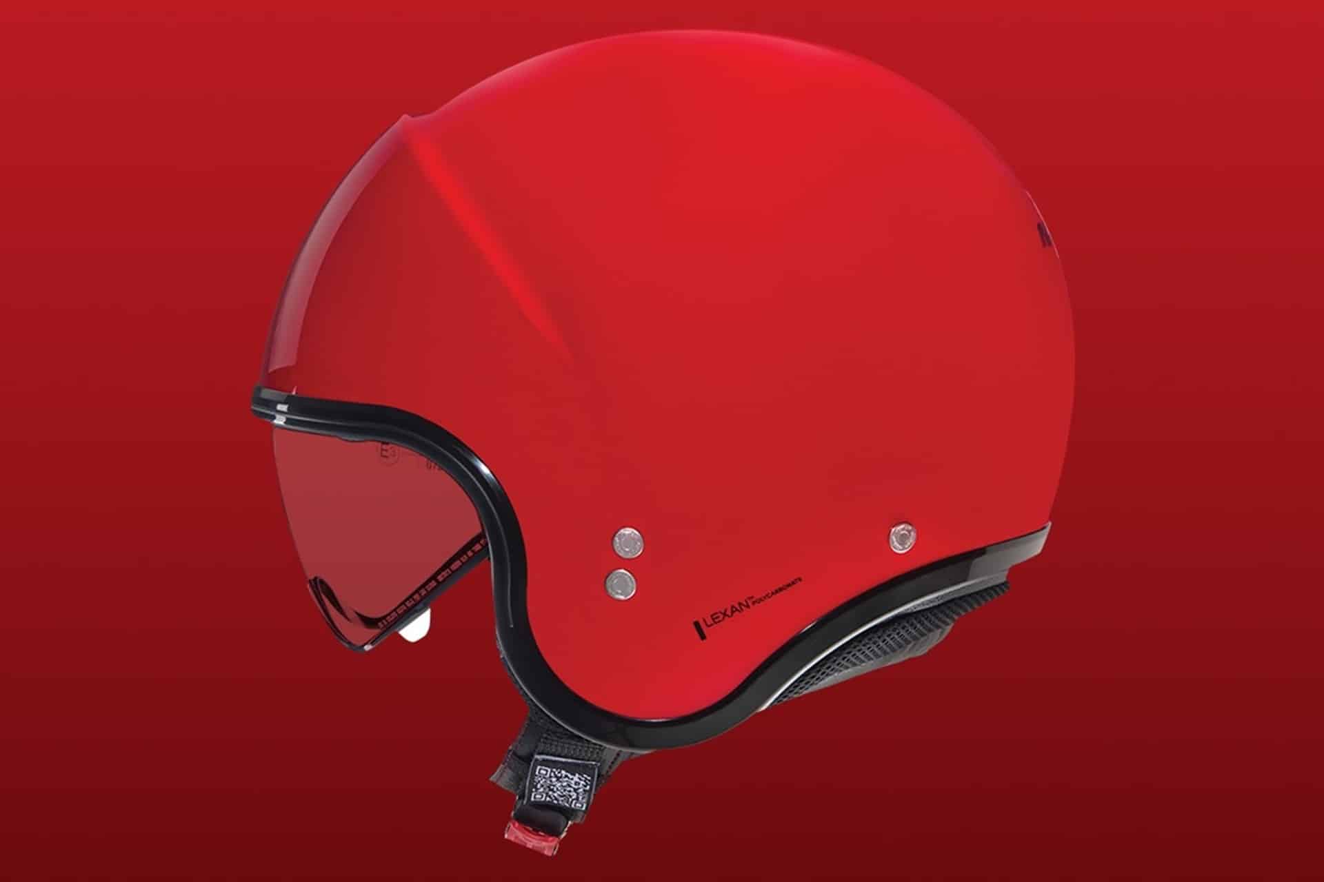 The red color wears sophistication and passion the Nolan 2025 range