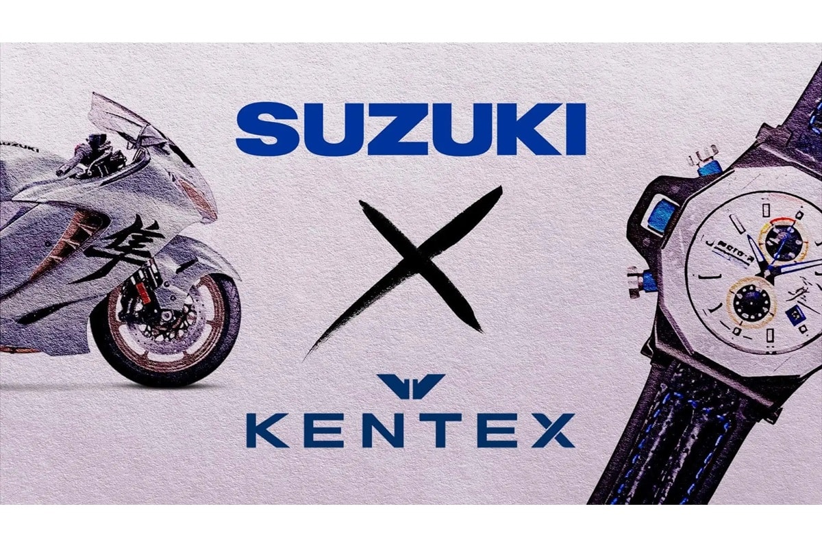 Nuevos relojes Suzuki × Kentex Moto-R, de edición limitada, en versiones "Hayabusa" y "Katana Blue"