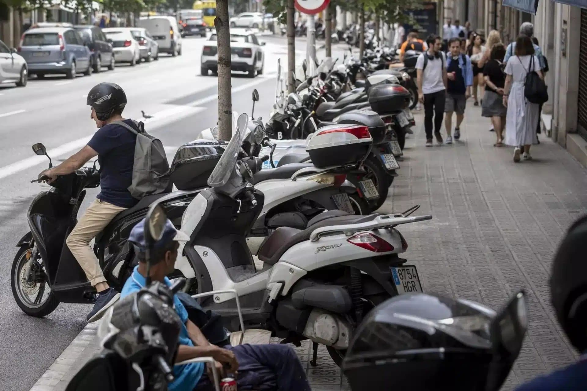 Combustion motorcycle restrictions