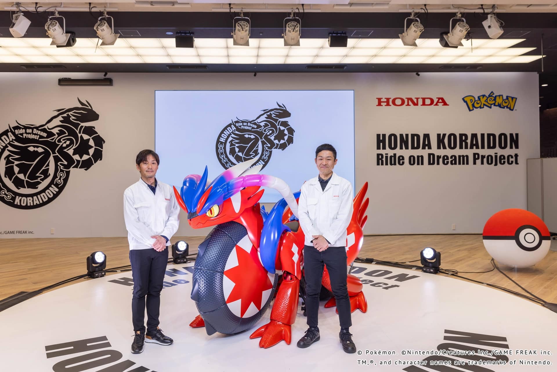 El “Proyecto Honda Koraidon” hace su debut ante el público