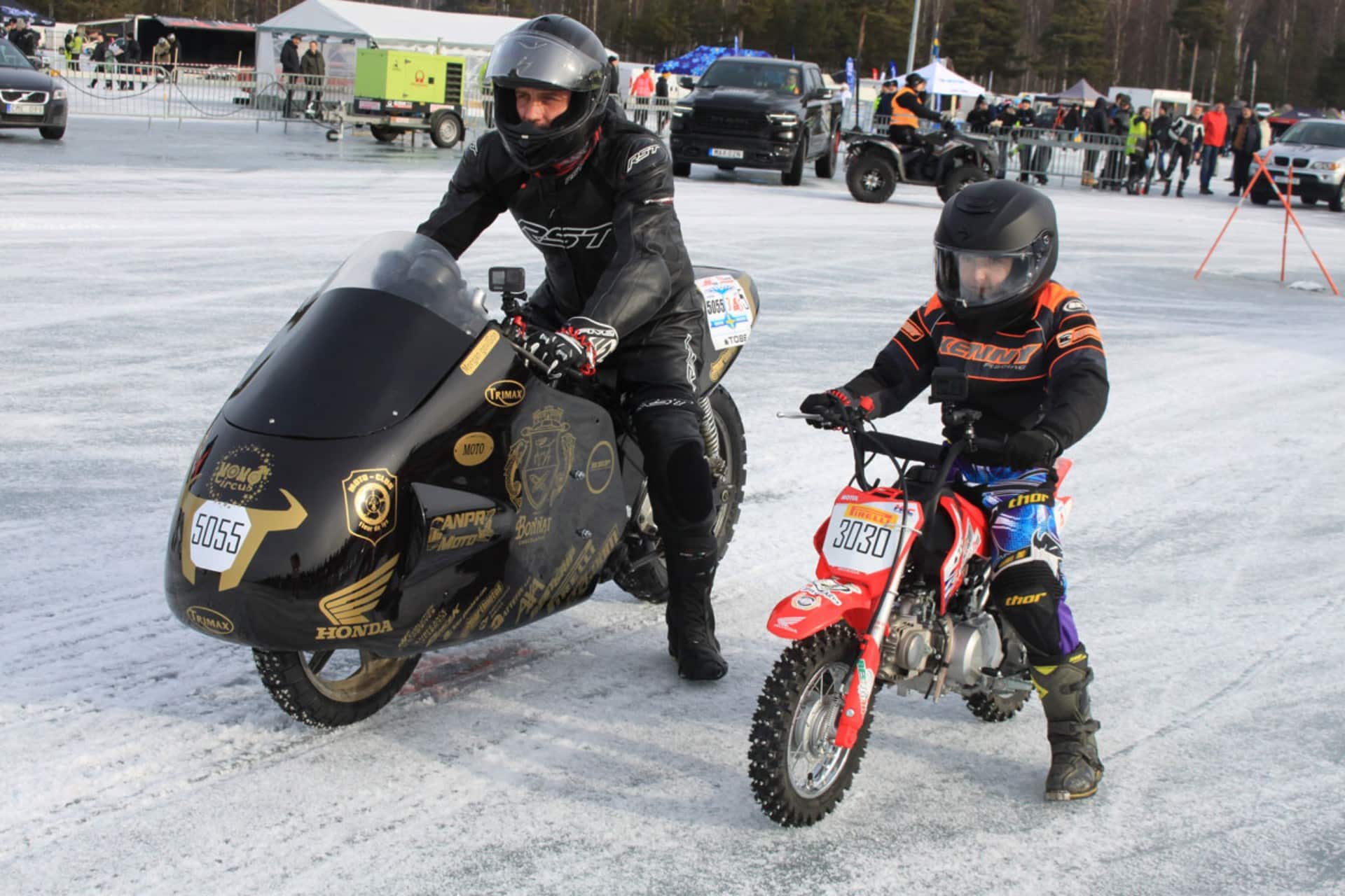Records honda cb500 crf50 hielo