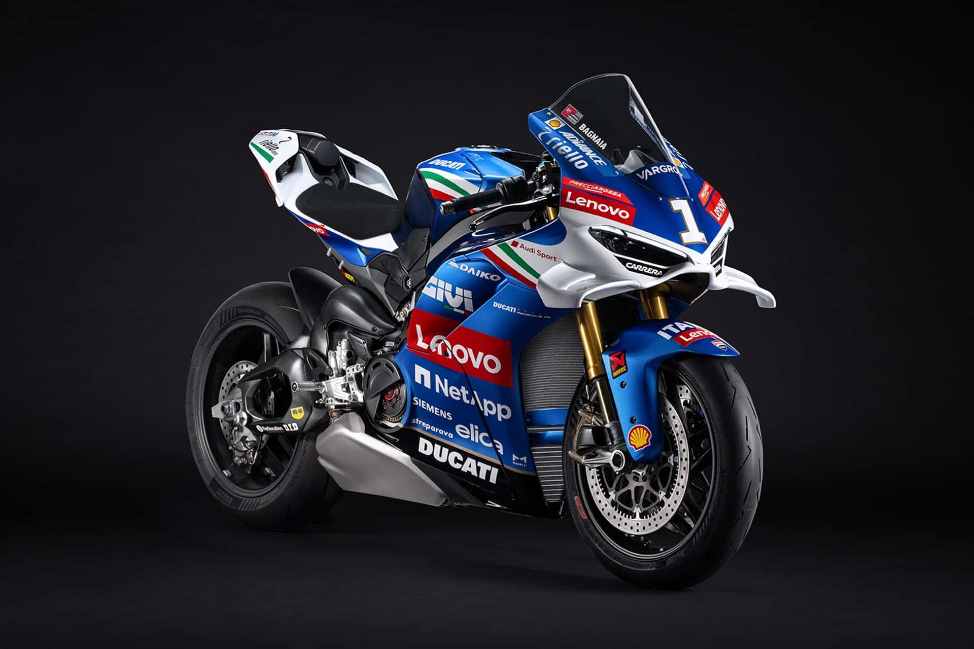 Panigale V4 Tricolore Italia La nueva Ducati Speciale cargada de sentimiento patrio