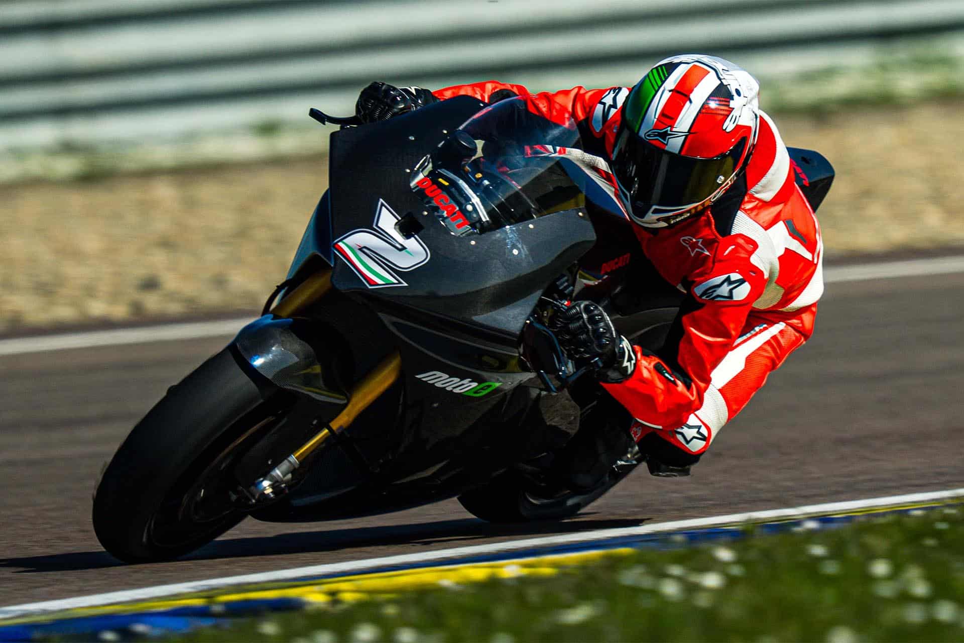La Ducati V21L de MotoE se prepara para la nueva temporada con nuevas mejoras