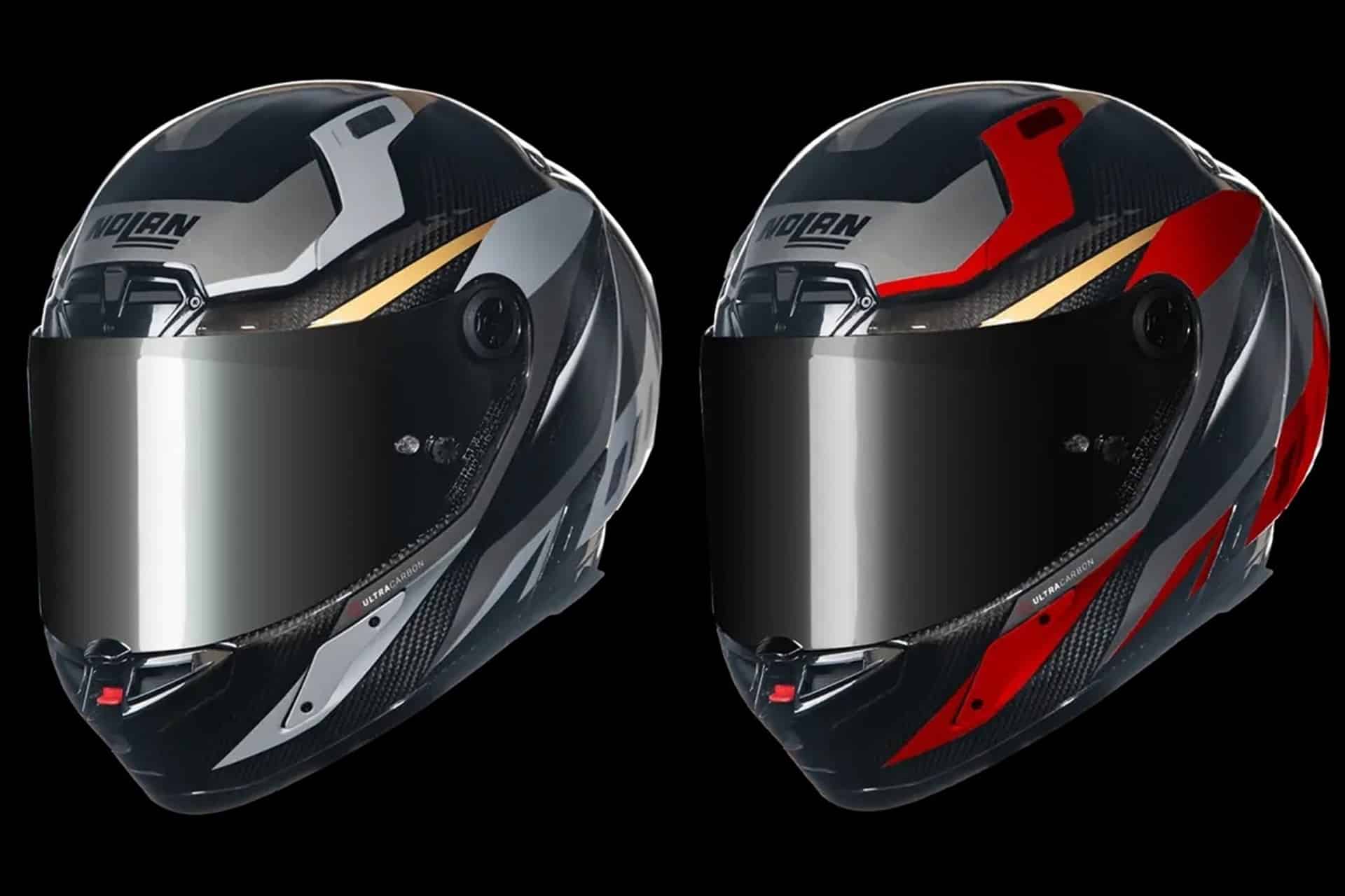 Nolan viste a su tope de gama, el X-804 RS Ultra Carbon, con los nuevos gráficos Lesmo