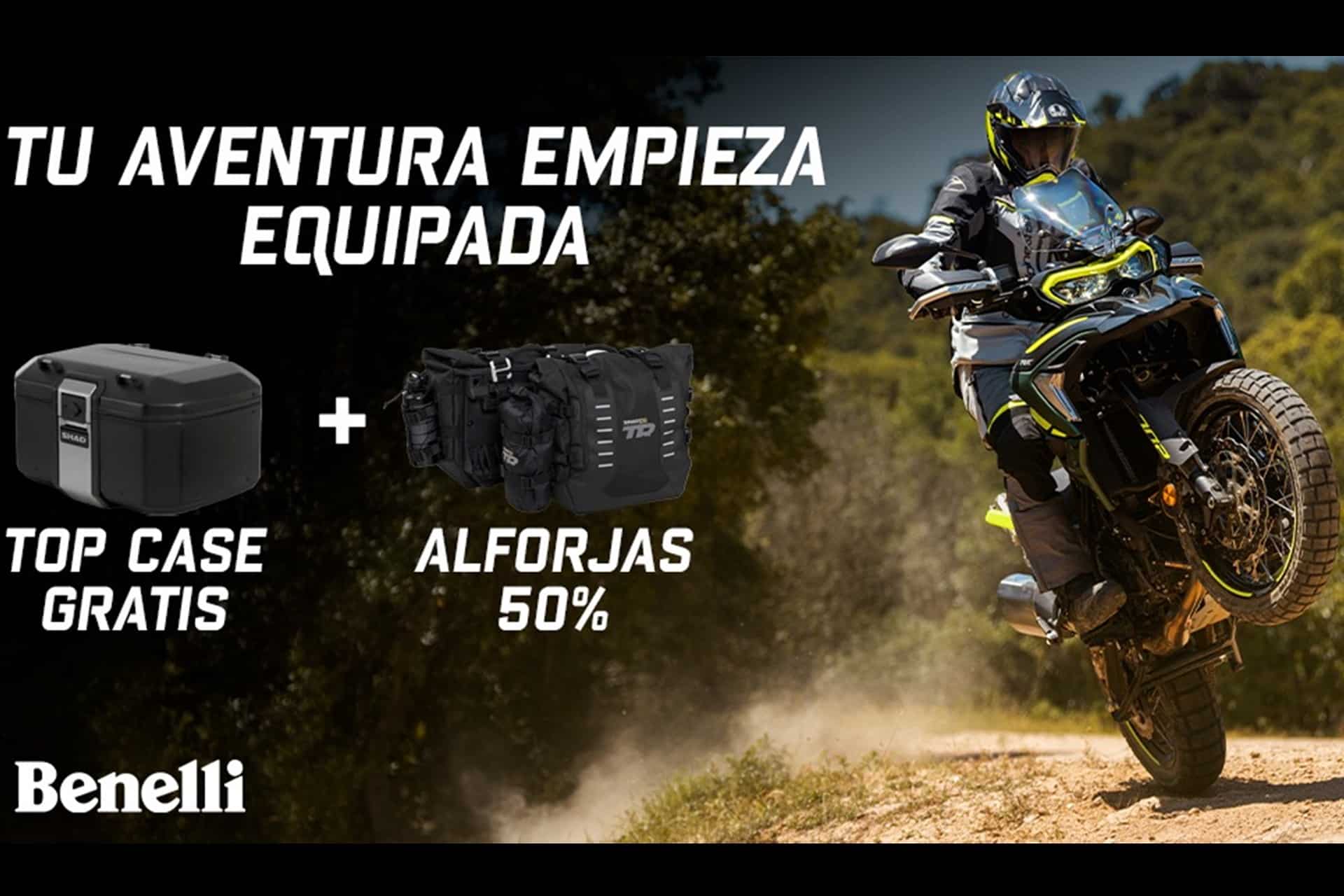 La gama TRK 702 de Benelli lanza una promoción especial en colaboración con SHAD