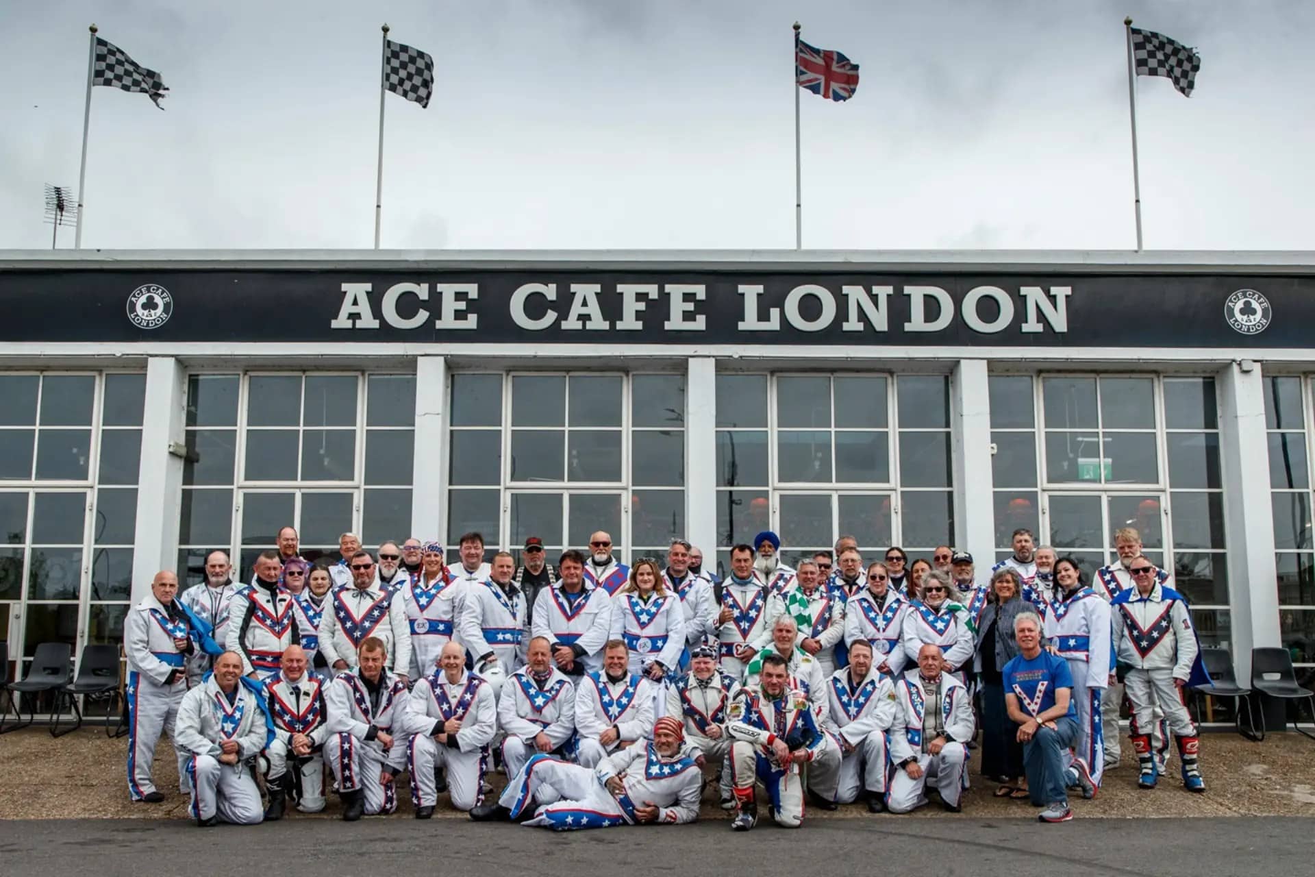 Evel Knievel in Wembley