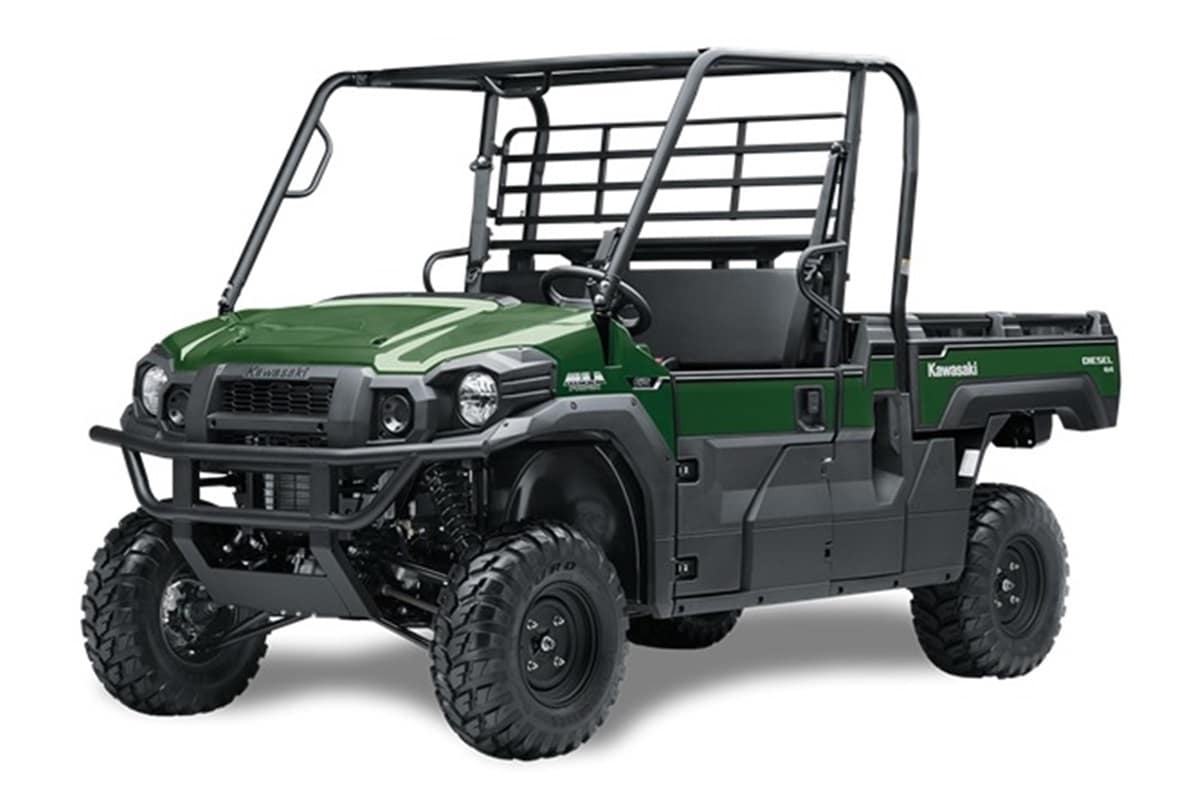 Kawasaki releases its new 2025 range of ATV and UV vehicles