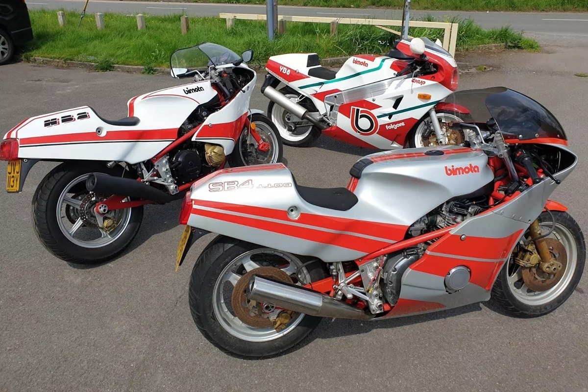 Dreamy motorcycles for sale: Bimota HB2 of 1982