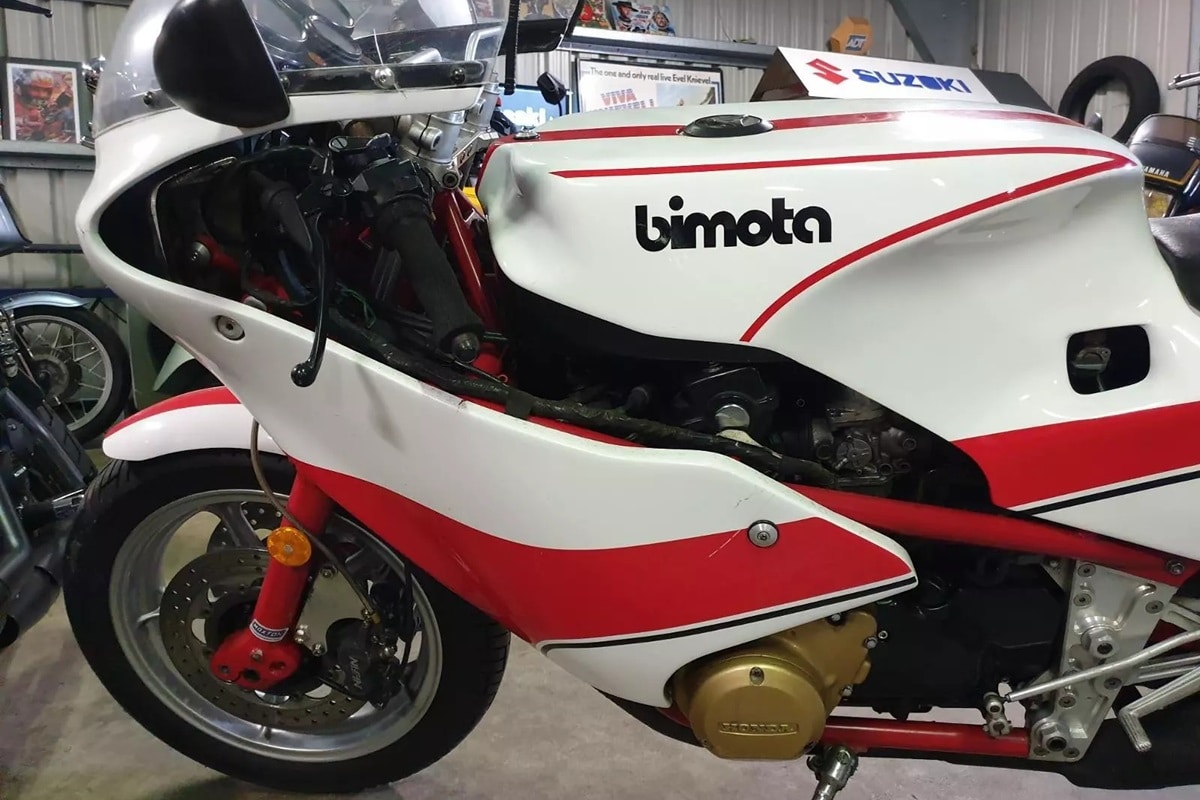 Dreamy motorcycles for sale: Bimota HB2 of 1982