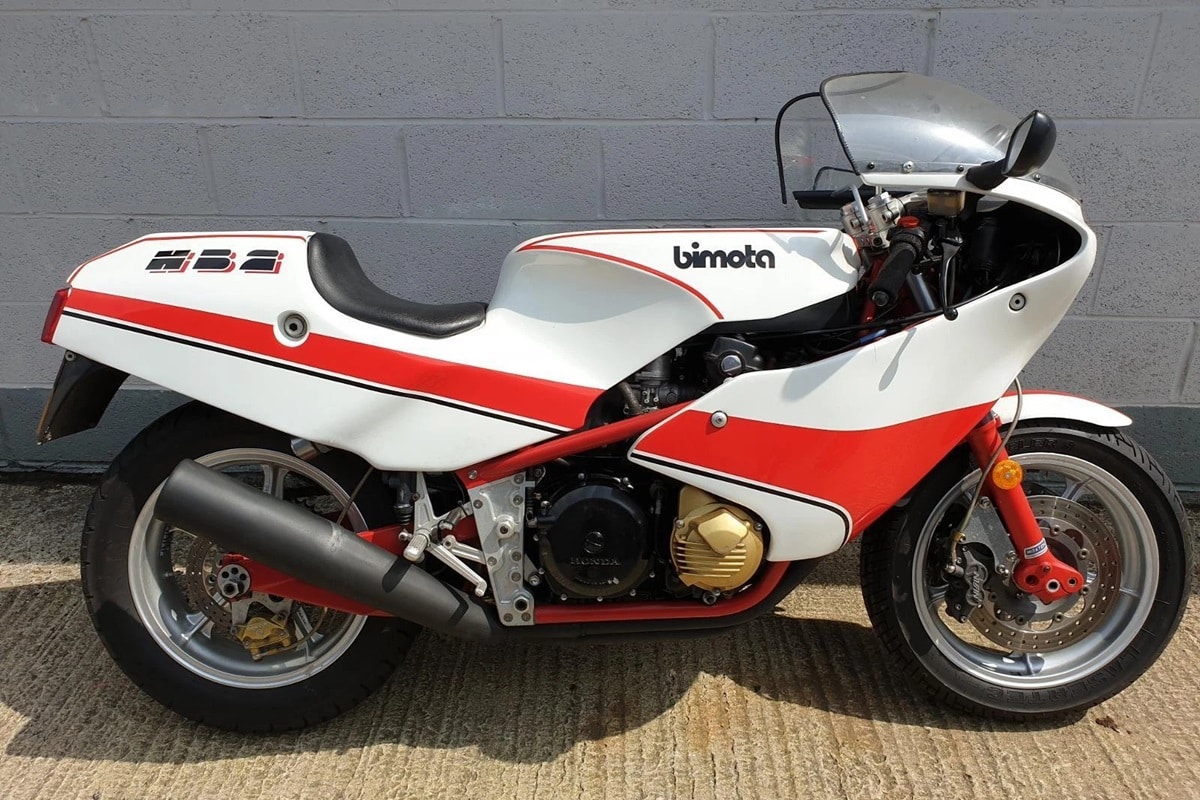 Motos de ensueño a la venta: Bimota HB2 de 1982