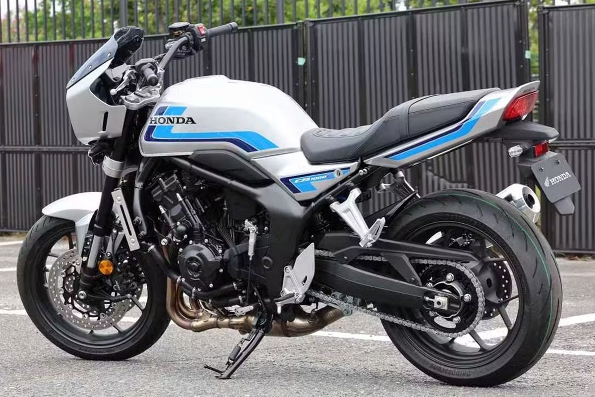 Honda exhibits its future CB1000F range, including the variant, on the occasion of the 8 -hour Suzuka 2025