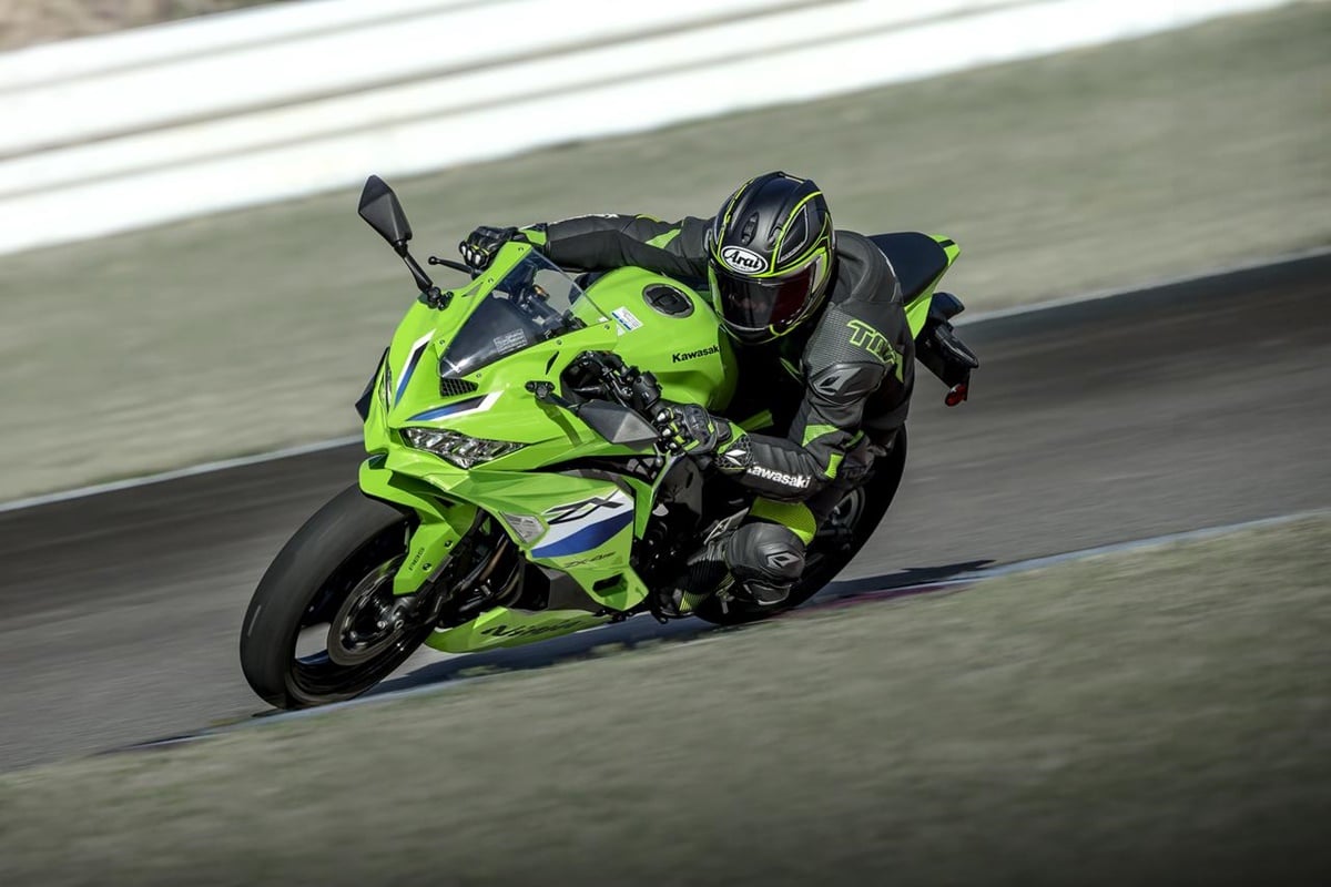 La Ninja ZX-4R lucirá nuevos colores de guerra para 2026