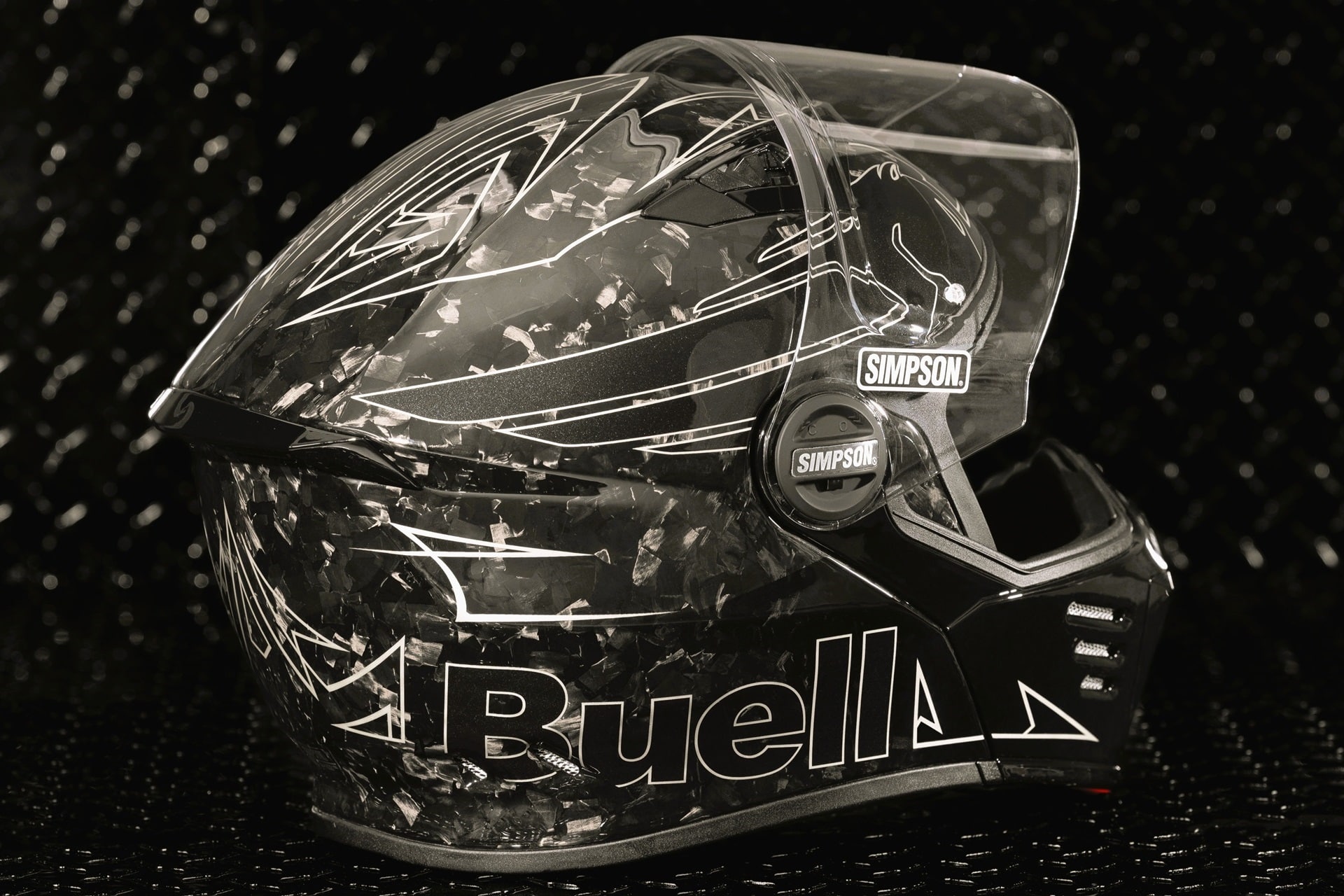 Simpson X Buell: The Yankee brand not only opens a new range of motorcycles, but also its own helmet model
