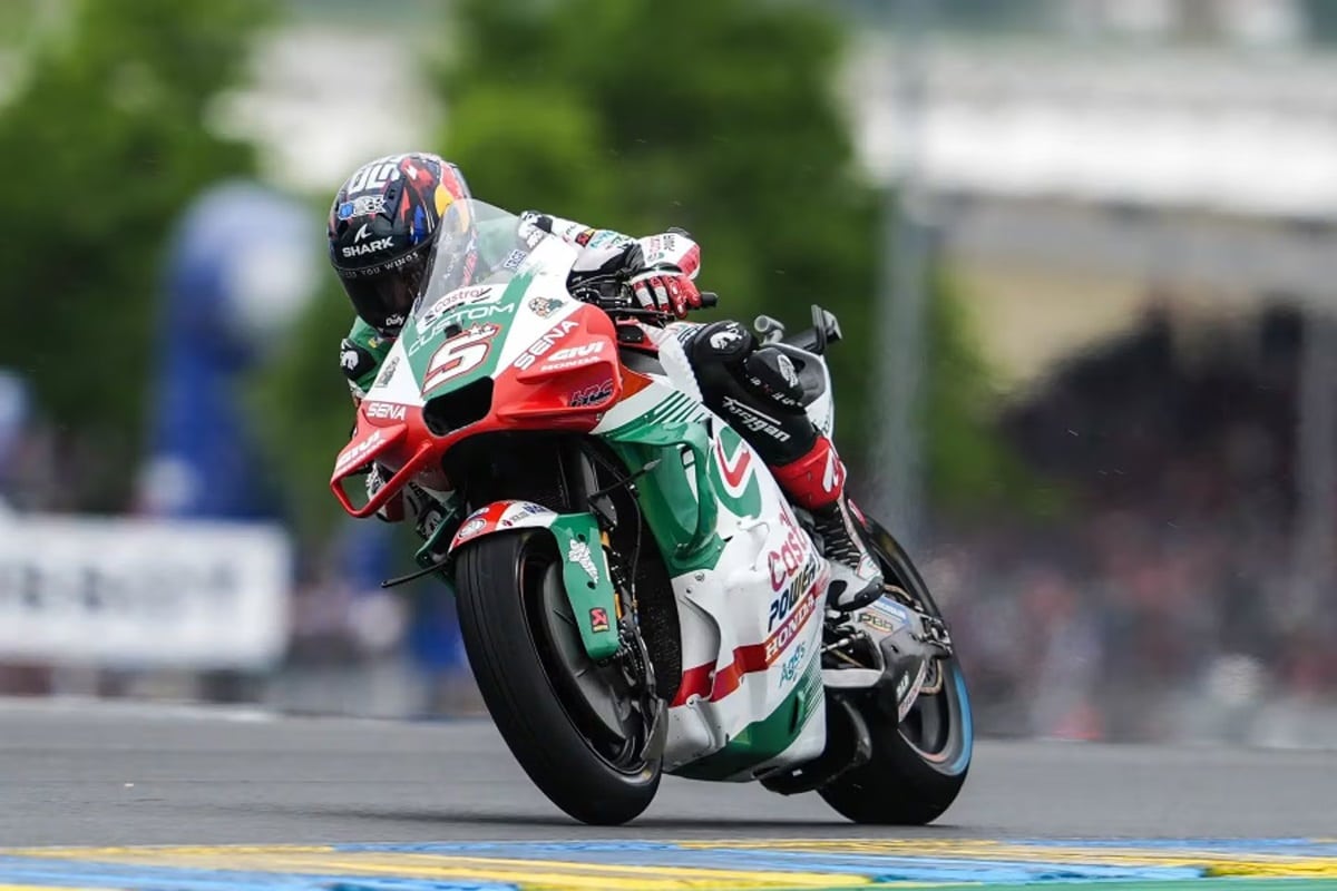 The last Honda patent uses motorogp technology on a street motorcycle