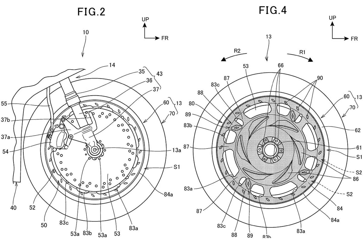 The last Honda patent uses motorogp technology on a street motorcycle