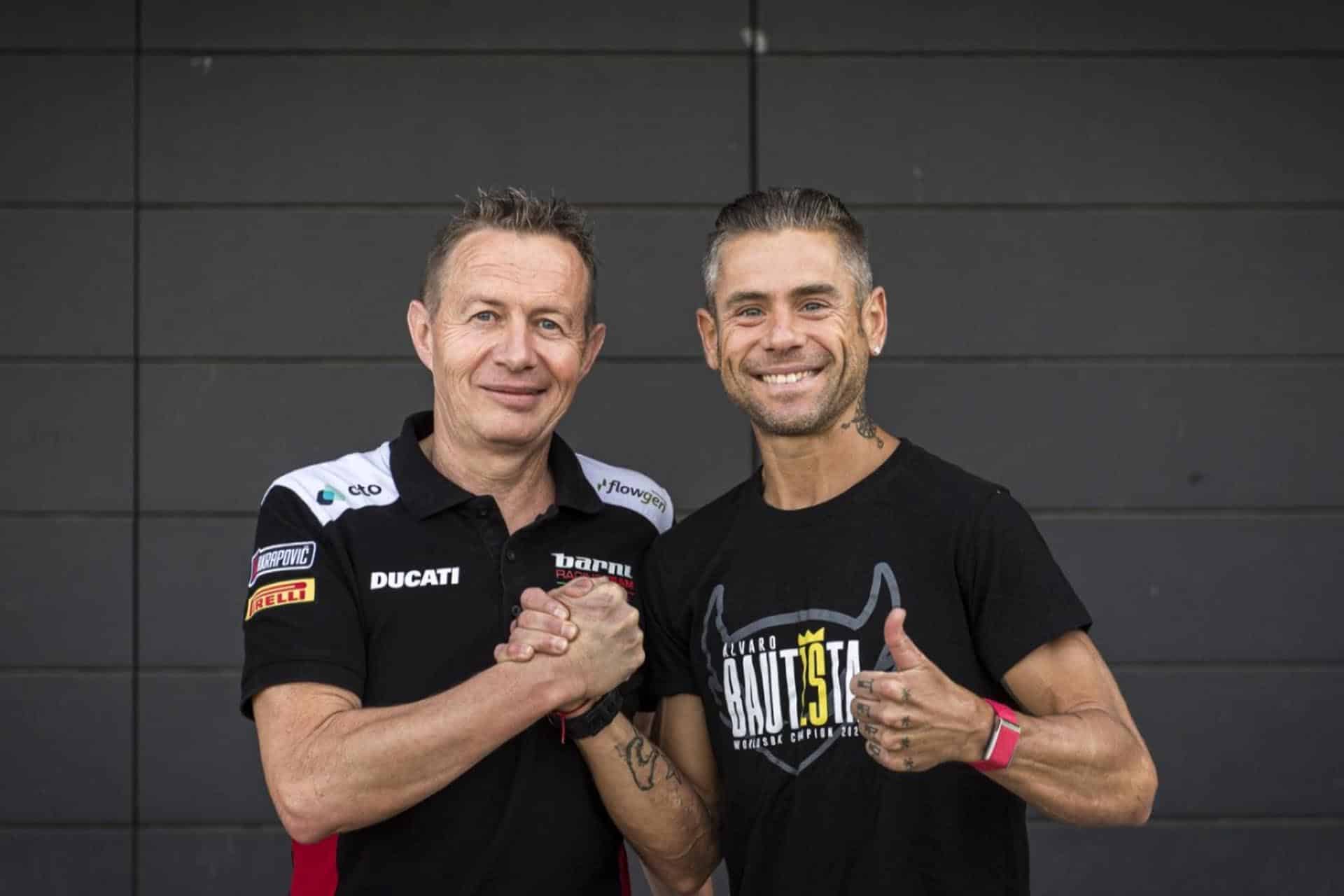 Bautista y Lecuona pilotos Ducati en el WSBK para 2026, pero cada uno por su lado