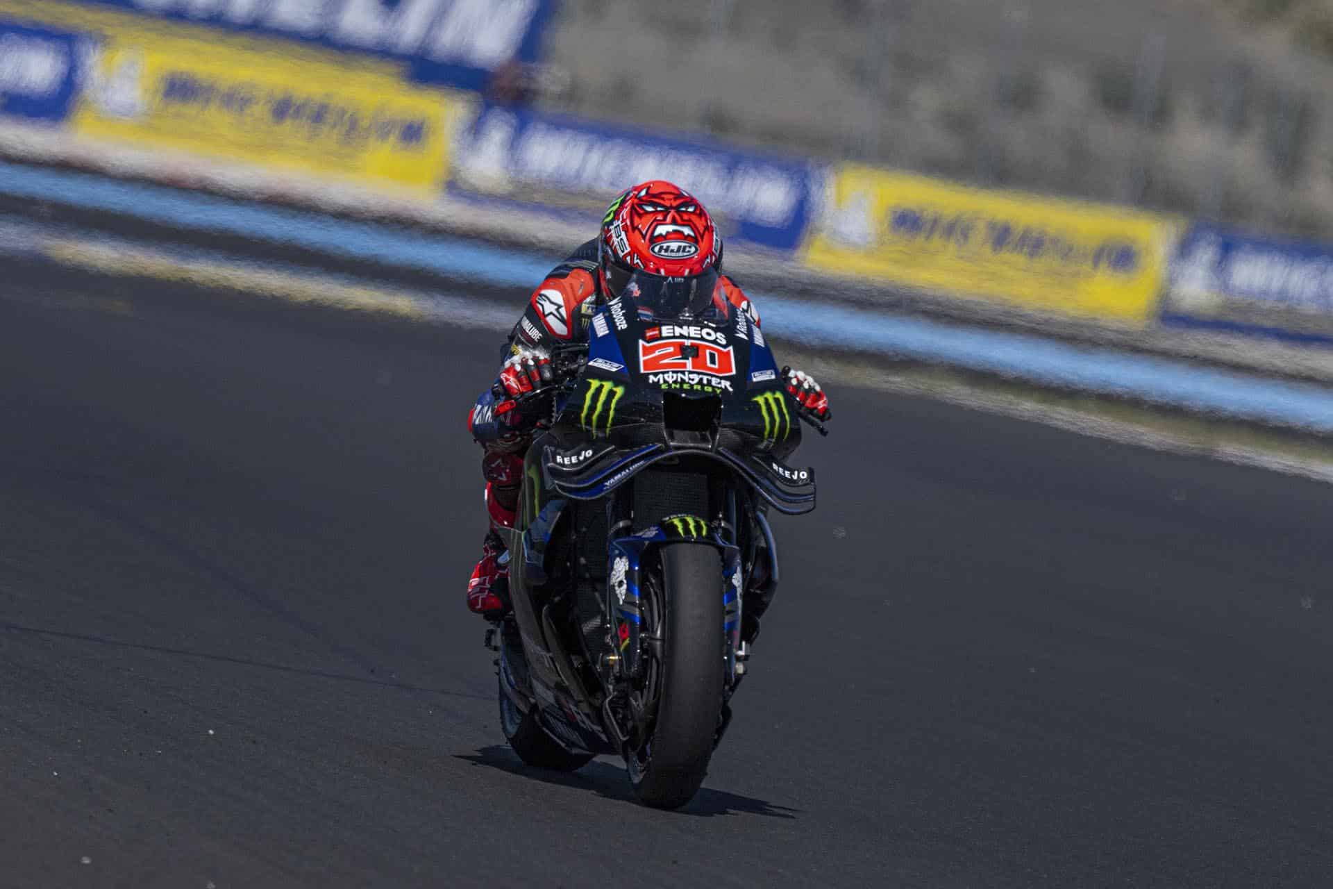 In solo Quartararo has been able to make some good results, but rolling in groups things are complicated