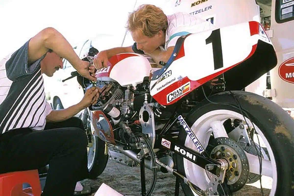 For years the best and fastest Moto Guzzi were the work of the 