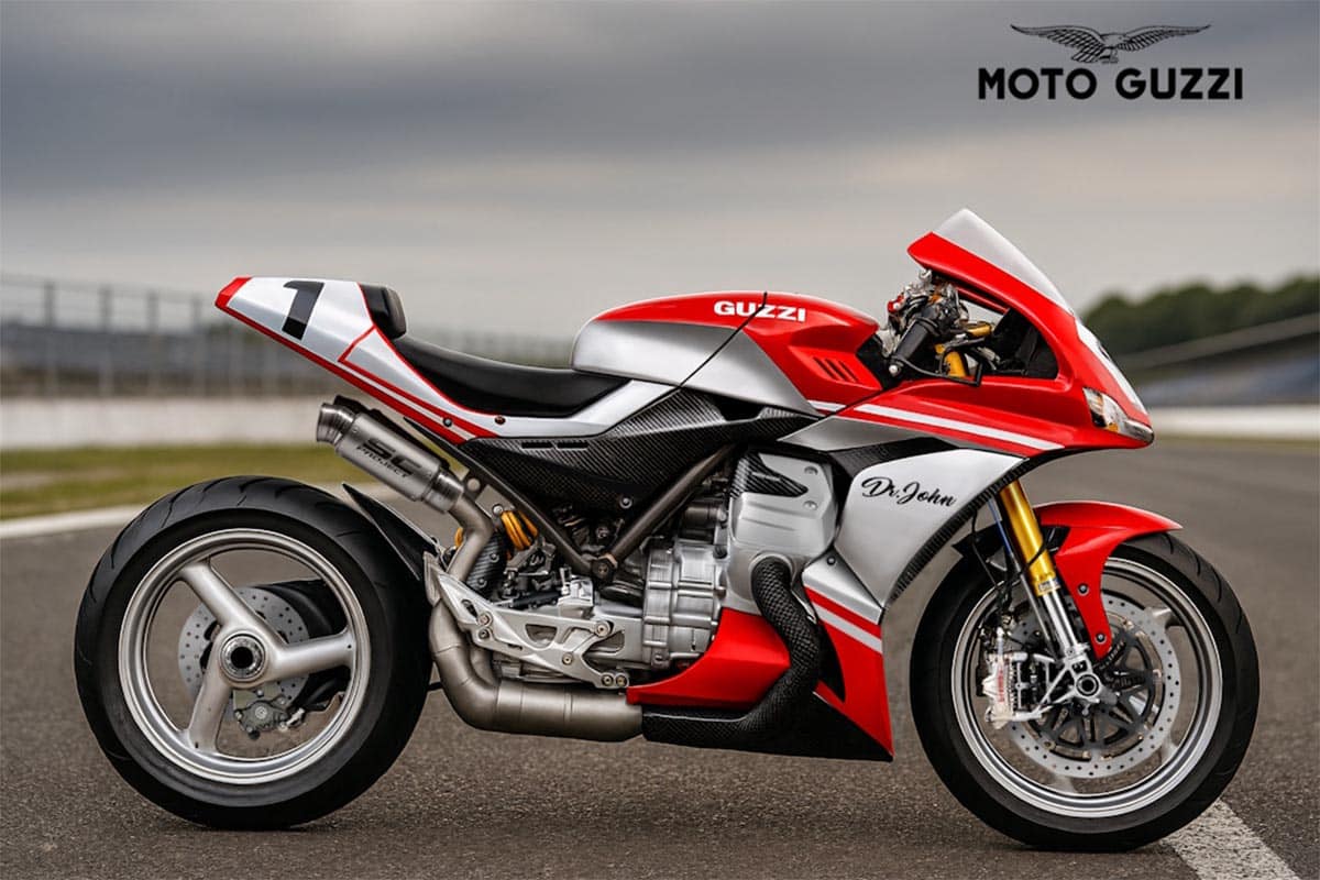 ¿Si Moto Guzzi lanzase una deportiva se parecería a esta?
