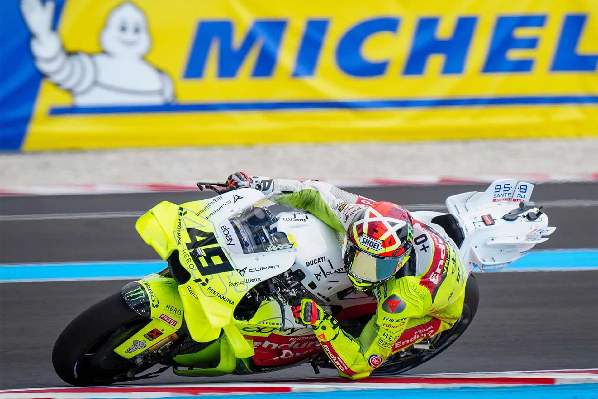 The results do not show the competitiveness of Di Giannantonio lately