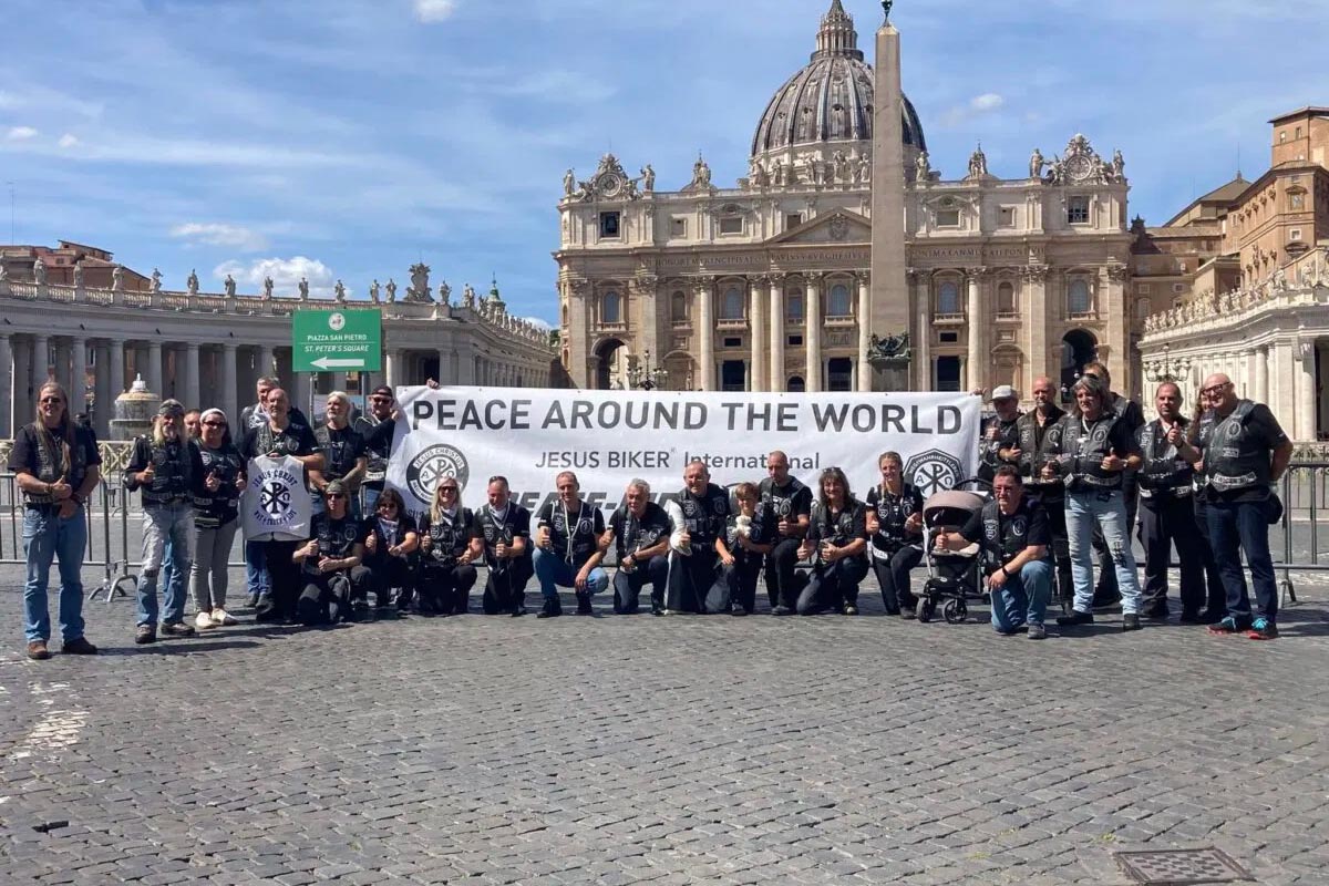 The Jesus Bikers started their trip in Germany