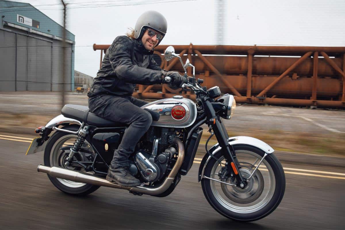 The concept of classic motorcycle and current benefits is working very well to BSA