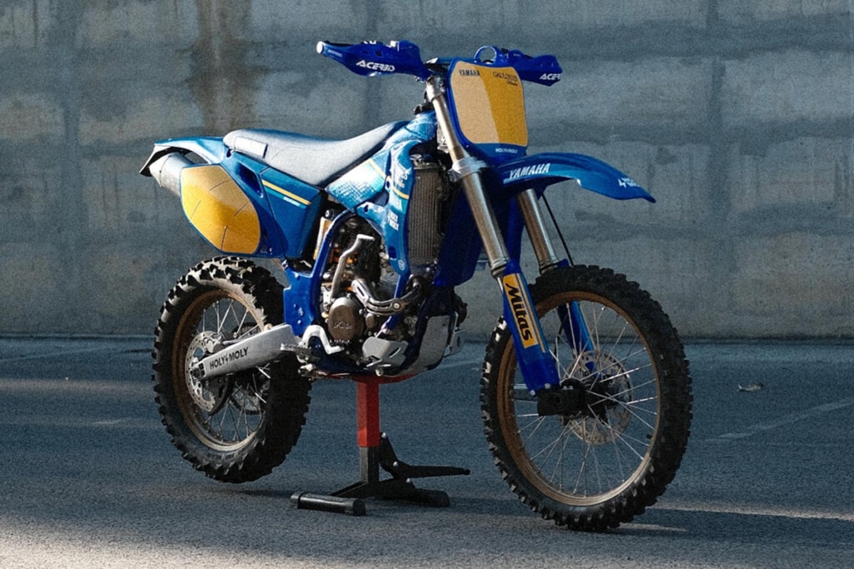 Yamaha WR250F Gauloises Blondes Edition by Holy Moly Motorcycles