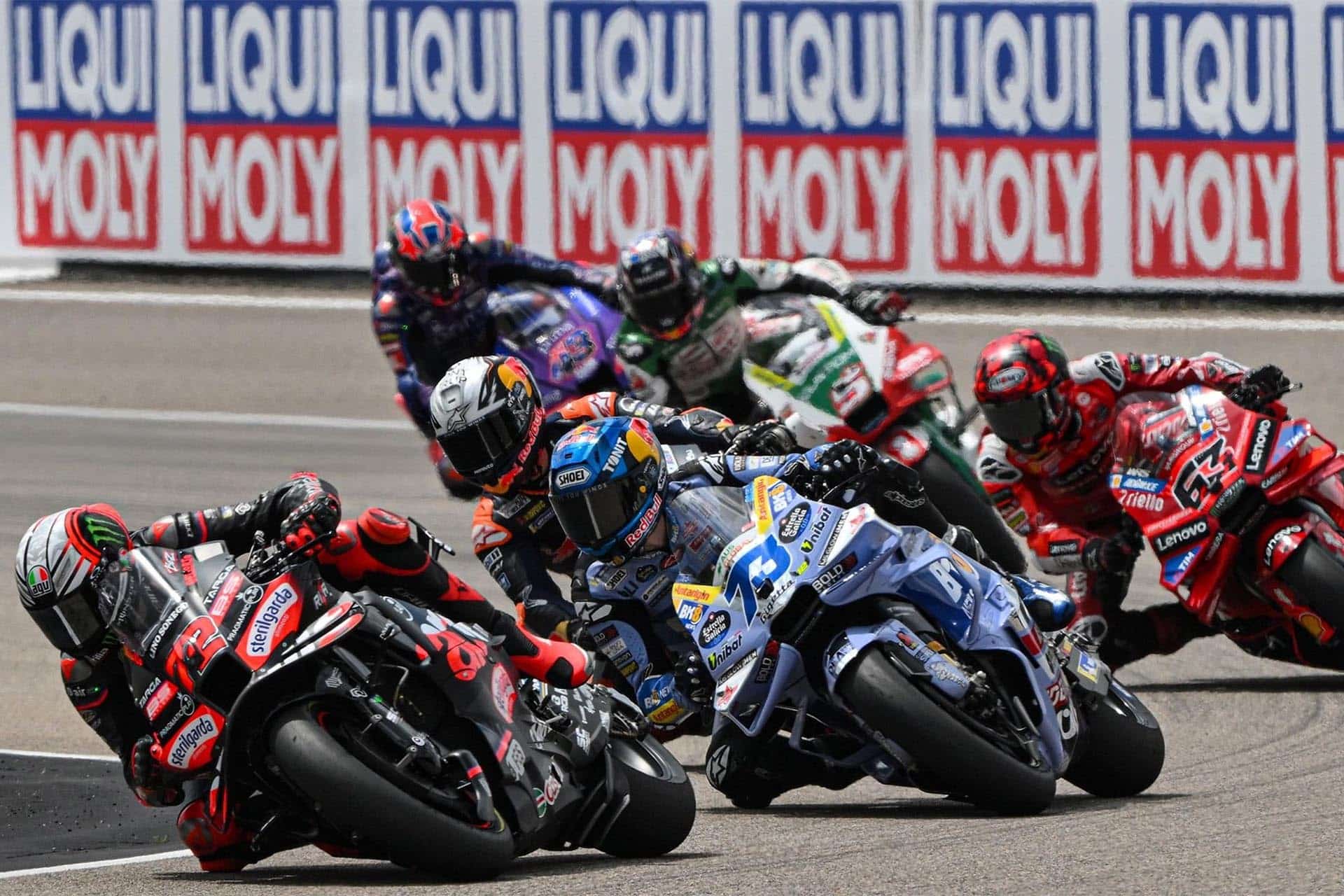 The rest of the brands are already approaching Ducati frequently