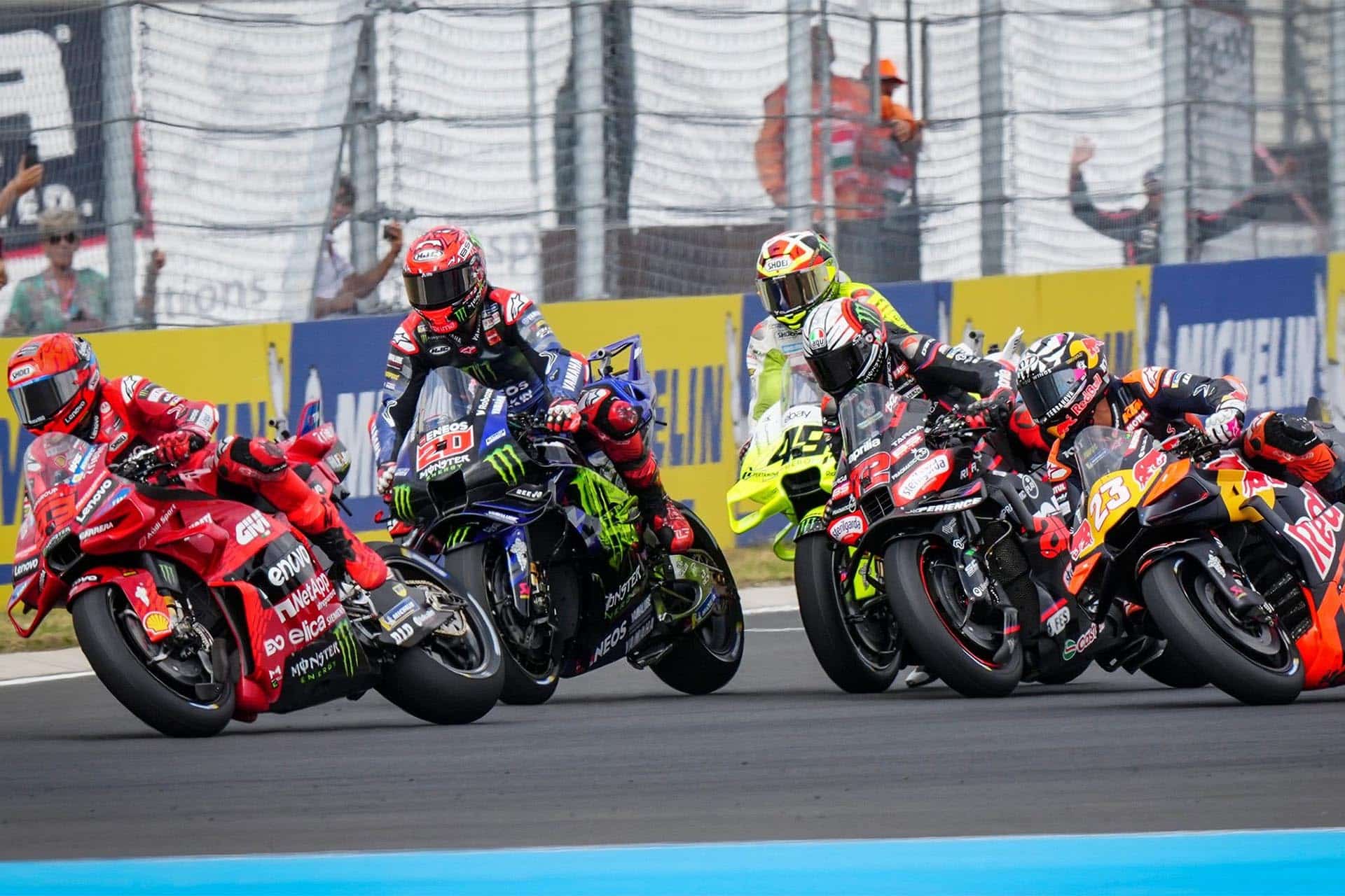 The battle for podium positions continues