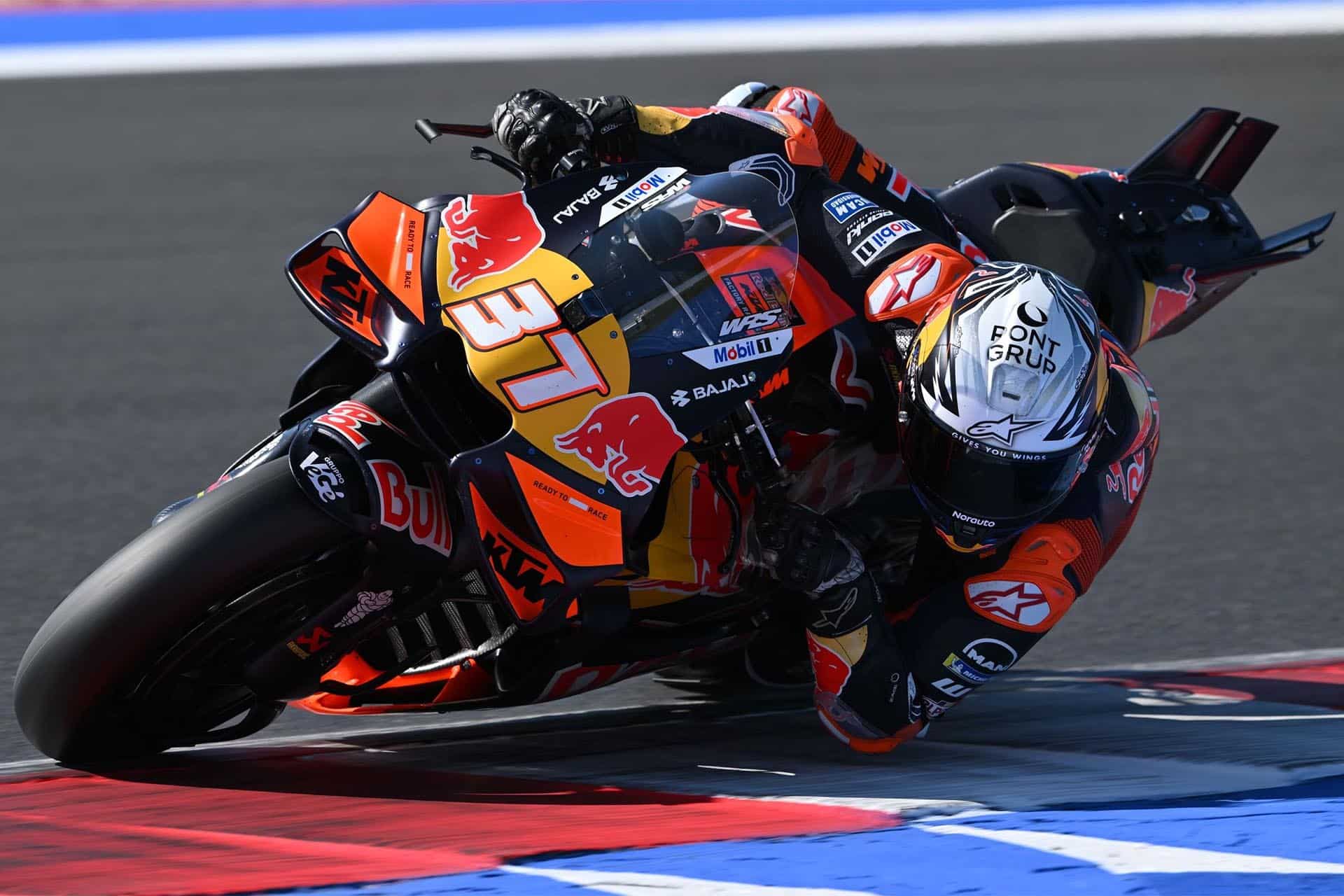 Test MotoGP Misano: Acosta lidera con todas las miradas puestas en Yamaha