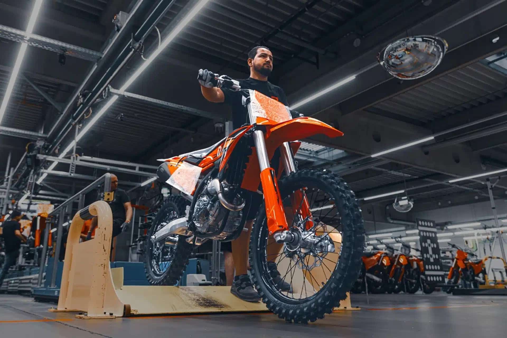 The manufacture of KTM in our continent has the days counted