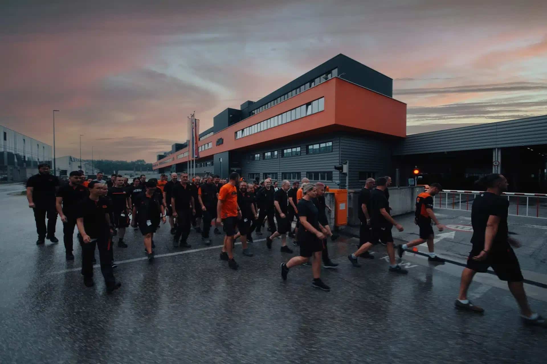 The manufacture of KTM in our continent has the days counted