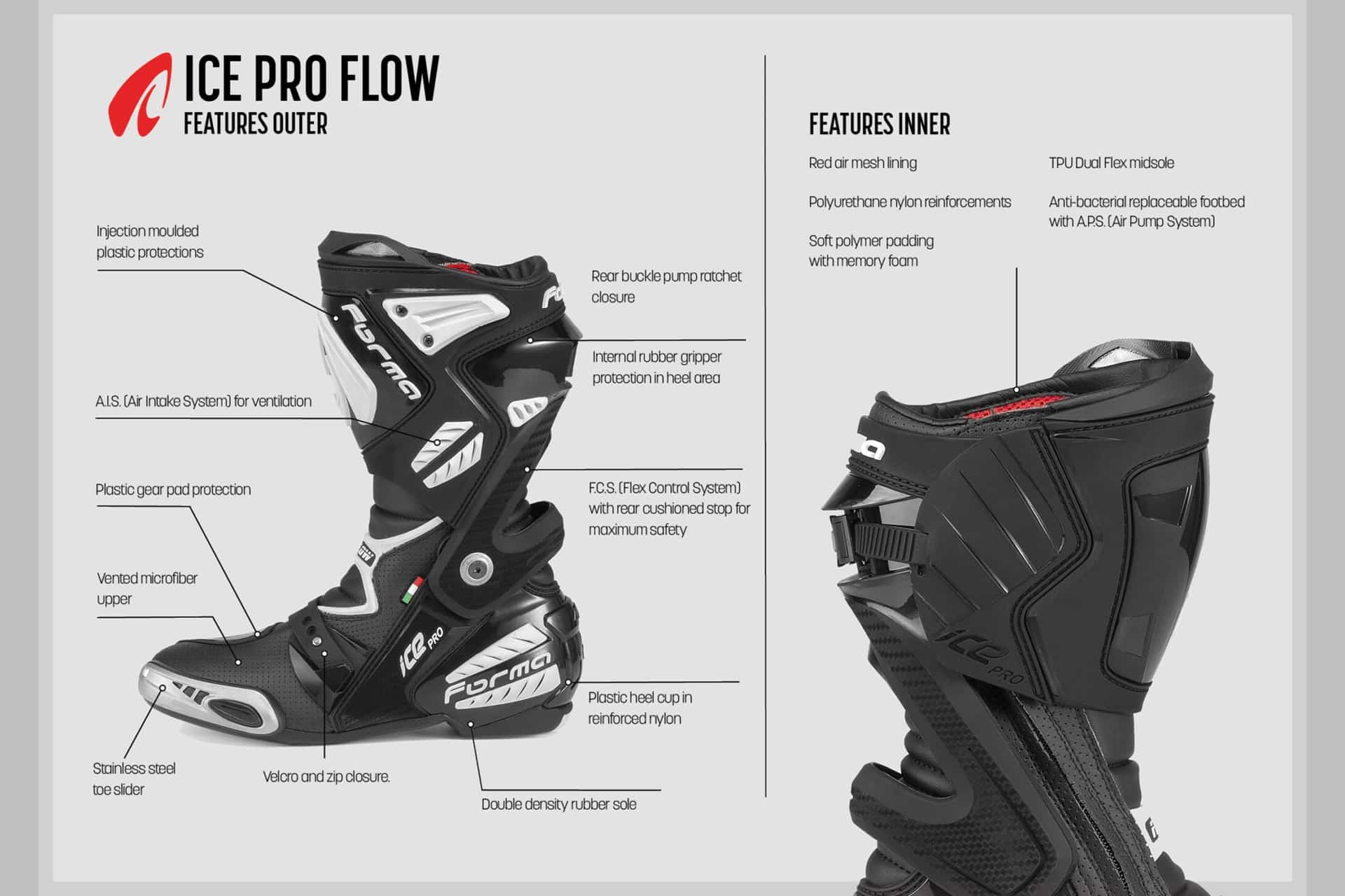 The ICE Pro Flow, the Formaboot Sports Model, announces three new color schemes for the 2026 season
