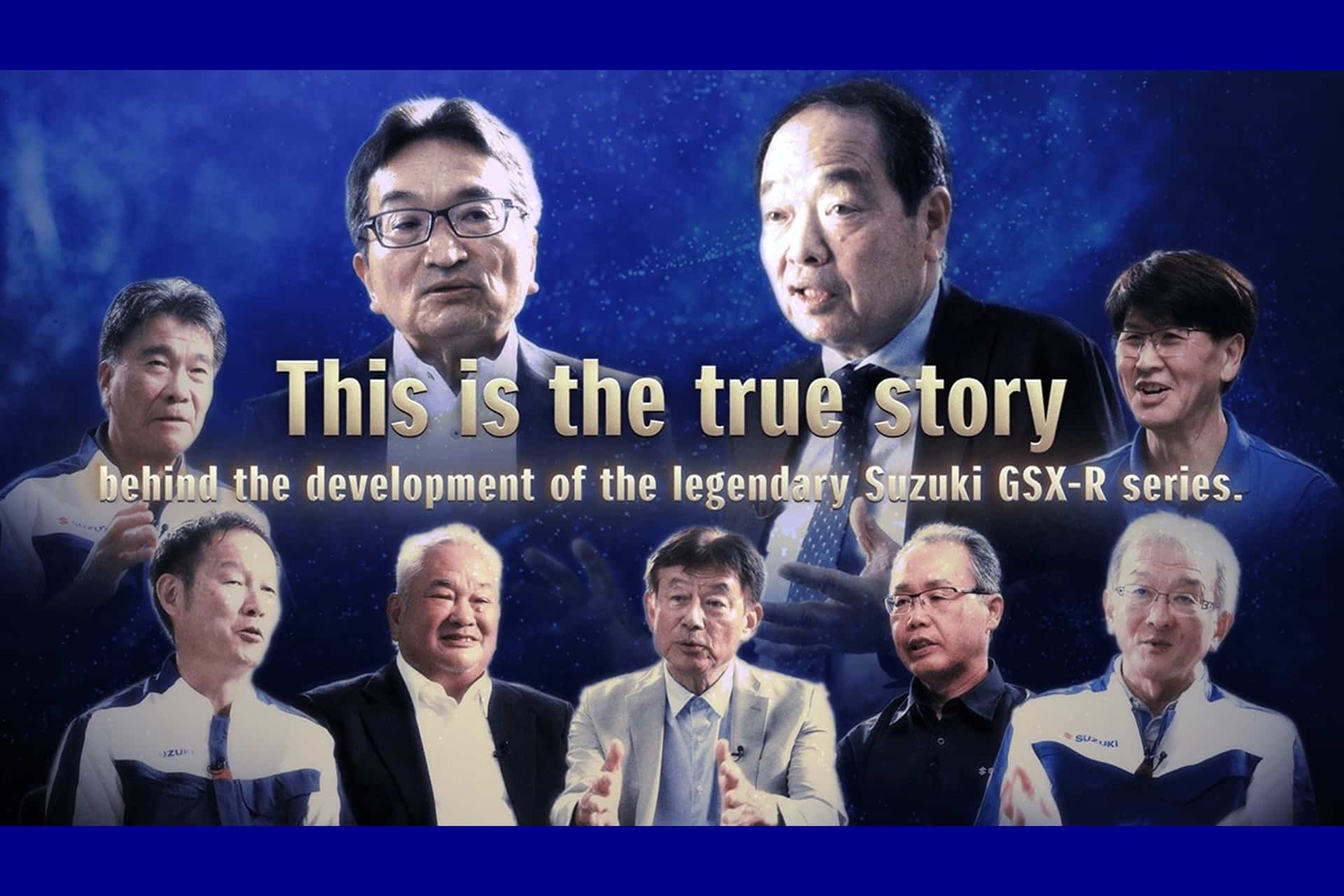 Suzuki presenta su documental “Leyendas detrás de la GSX-R, especial 40º aniversario”