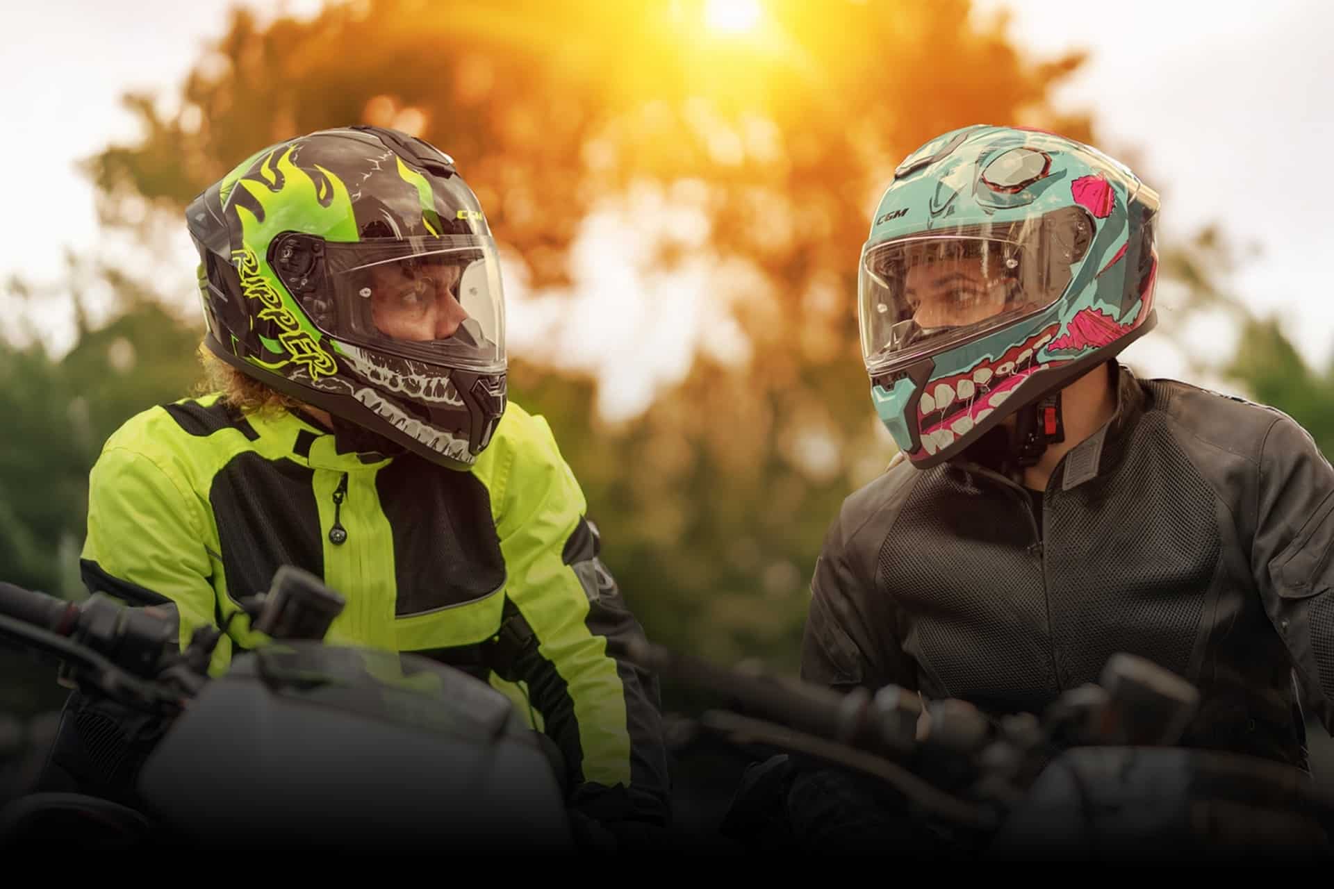 CGM Italia presenta el 330 RIOT, un casco integral que no pasa desapercibido